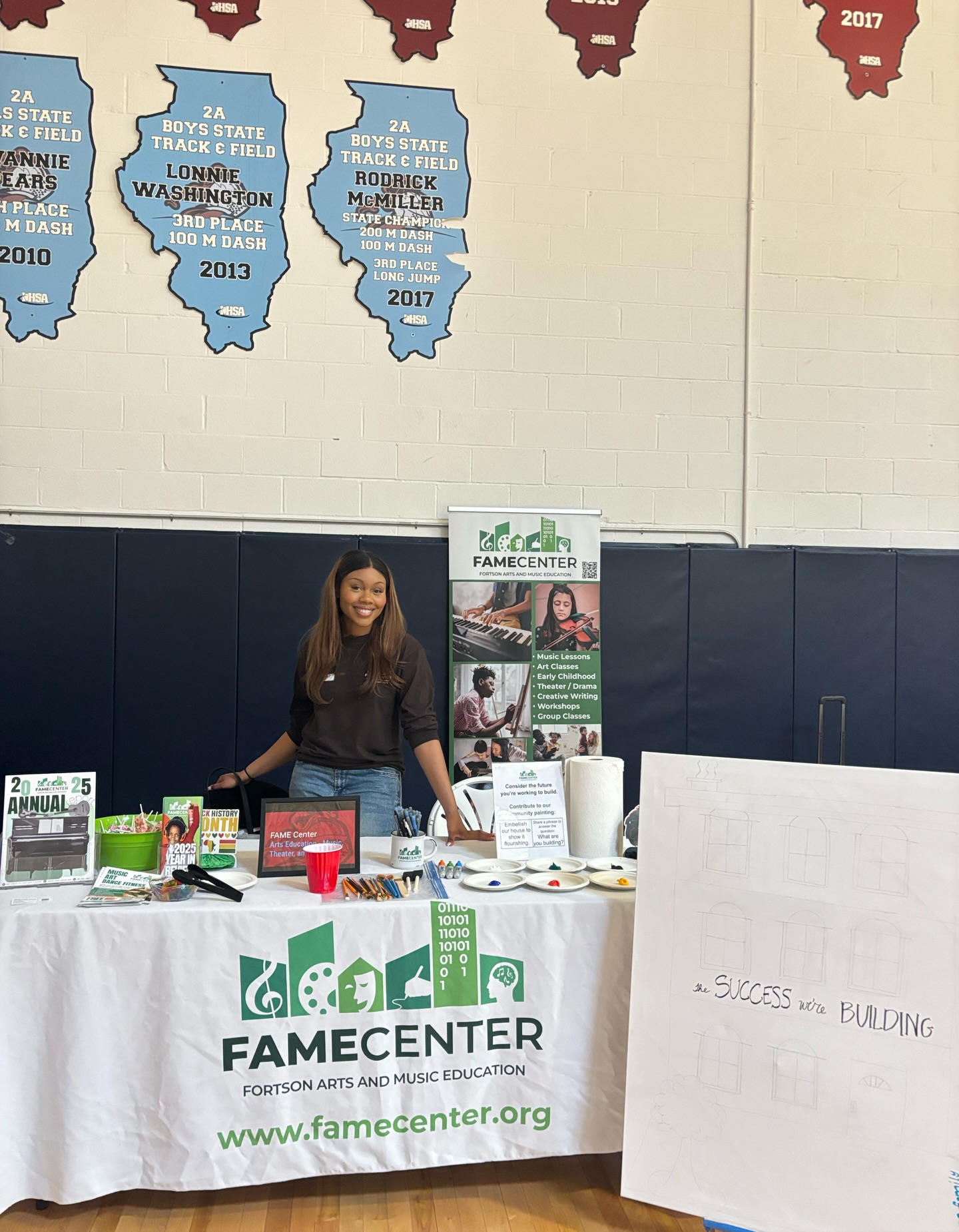 A huge thank you to Perspectives Leadership Academy for inviting FAME to speak with students about the importance of arts education and the programs we proudly offer for their 1st ever annual career fair.
We loved connecting with so many bright, curious young leaders and sharing how the arts can open doors to creativity, confidence, and career pathways.
Students who are interested in learning more or getting involved with us, we’d love to hear from you!
Please feel free to reach out and connect with us anytime.
#artseducation #southsidechicago #careerfair #blackownedbusiness #youthimpact