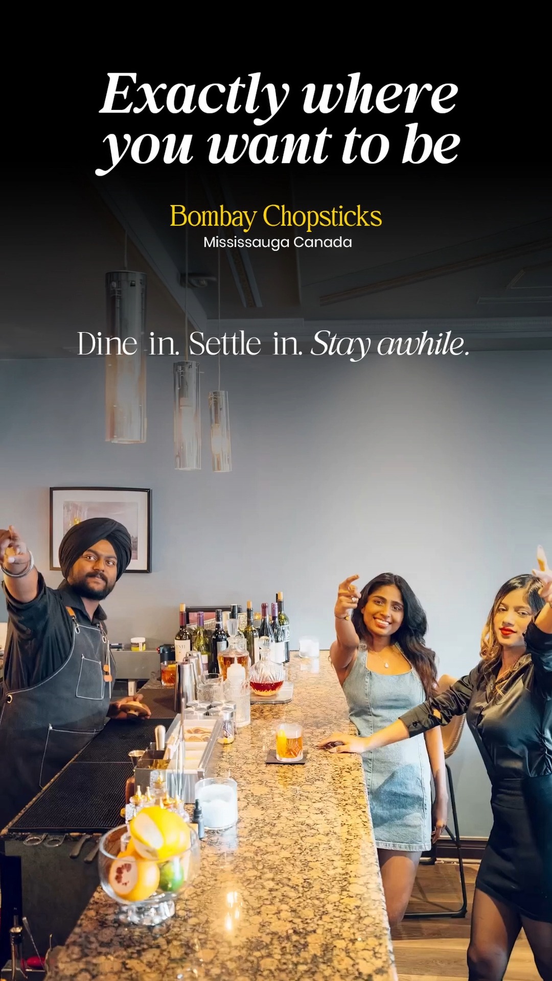 Exactly where you want to be.
Good food. Strong cocktails. The right energy.
At Bombay Chopsticks, it’s not just dinner. It’s the whole vibe.
Mississauga nights done properly.
Dine in. Settle in. Stay awhile.
.
.
Bombay Chopsticks Mississauga, Asian restaurant Canada, Mississauga dining, cocktails and dim sum, dine in experience, The Wimpy's Wrath
.
#bombaychopsticks #mississaugaeats #CanadaEats #dineincanada #foodanddrinks