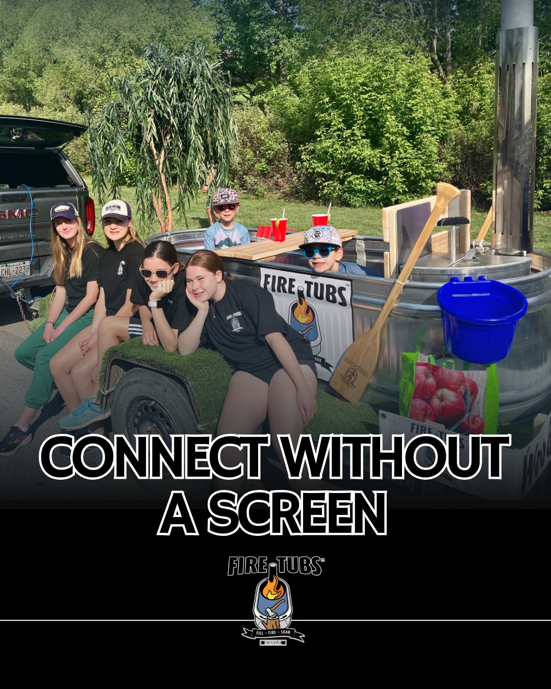 Create lasting memories and moments of connection right in your own backyard oasis.
A Firetub is more than a hot tub. It is a place to gather, laugh, and relax with the people who matter most. From quiet evenings under the stars to lively weekend get togethers, your Firetub turns every moment into something unforgettable.
#FireTubs #BackyardOasis #CreateMemories #LuxurySoaking #WoodFiredHotTub #OutdoorLuxury #FamilyMoments #CanadianCrafted #FireTubLife