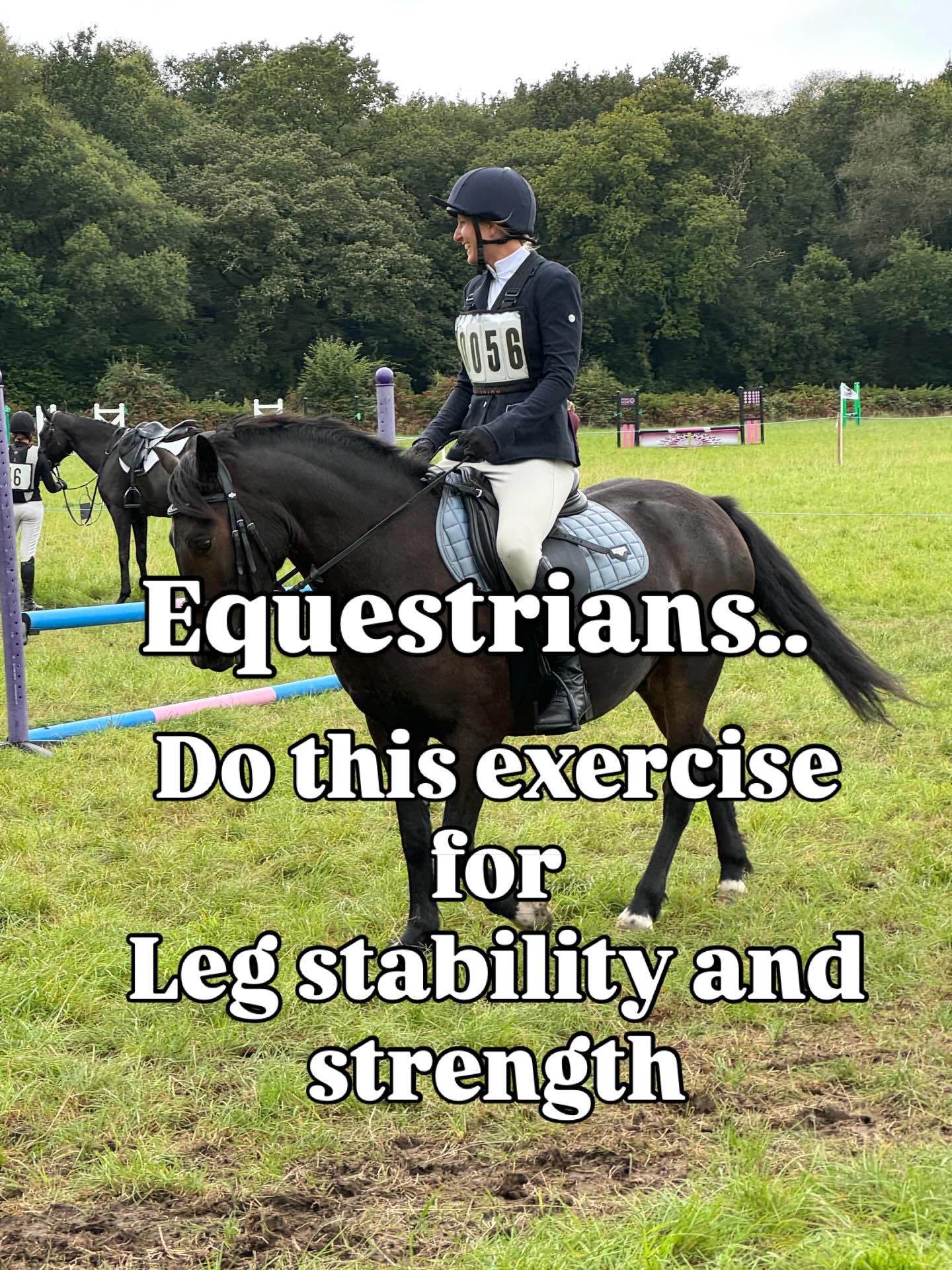 You can do this exercise anywhere!! Tag @newforestgym where you did yours💪🏻#equestrianfitness #equestrian #outdoorfitness #outdoortraining #sportspecifictraining