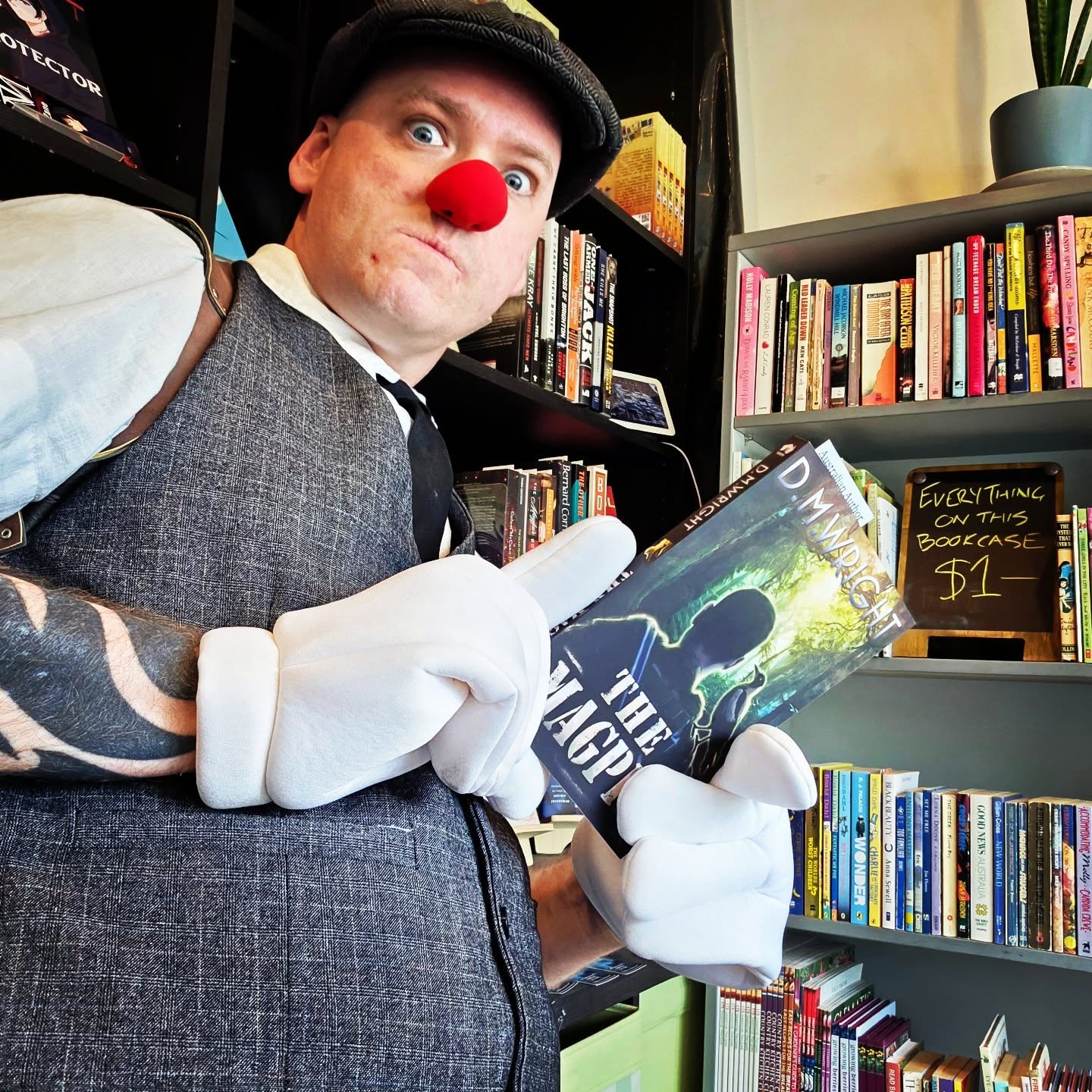 "THE MAGPIE" by Australian Author D. M. Wright.
DMWproductionsAus.com
(Best viewed on desktop version)
TAGLINE
In the crossfire of war and unrequited love, one soldier's cry echoes forever.
LOGLINE
In the isolated hell of a remote warzone, a young Australian reservist soldier and his devoted comrade-in-arms confront deadly combat, fractured romances and unspoken desires — only for betrayal, loss and a single fatal hesitation to transform their unbreakable bond into irreversible tragedy.
GENRE
Primary: Literary war tragedy
Secondary: Military fiction, tragic romance, psychological and interpersonal drama, meta-theatrical adaptation, contemporary adaptation
SETTING
'The Magpie' is set in a remote, rain‑soaked military outpost called Checkpoint Juliett, deep in a mountainous tropical rainforest where an Australian Army Reservist contingent is deployed for war. It is framed in this isolated, claustrophobic war zone, where the emotional and narrative centre is the humid, leech‑ridden, thunder‑punctuated jungle base that these soldiers slowly unravel under pressure.
TONE & VIBE
'The Magpie' is a darkly comic, emotionally raw war tragedy — intimate, claustrophobic and laced with that very Australian mix of gallows humour, blunt honesty and aching vulnerability. The vibe swings between mud‑slicked military realism and Chekhovian melancholy, where jokes, longing, boredom and heartbreak all sit in the same breath, and every moment of levity is shadowed by the inevitability of loss.
DMWproductionsAus.com
(Best viewed on desktop version)
#booktube #books #bookstagram #booksformen #clown