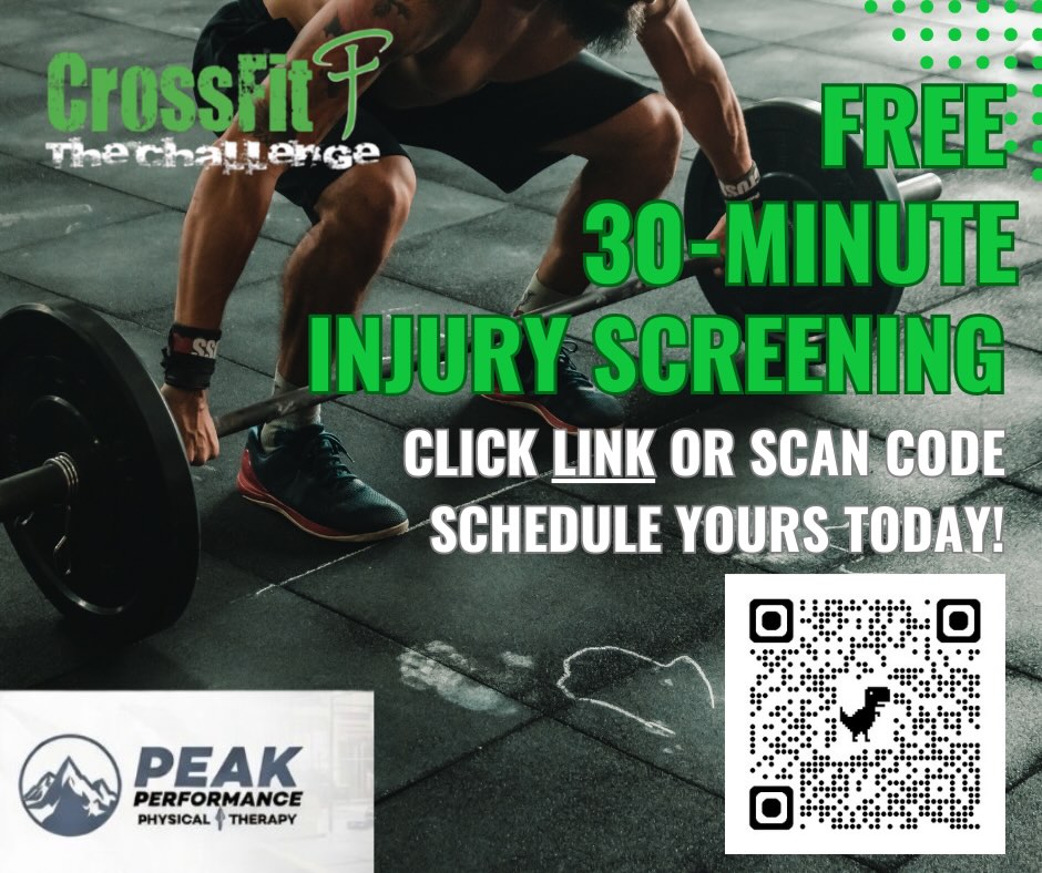 STOP WORKING AROUND THE PAIN. 🛑
Sick of modifying workouts and skipping your favorite lifts because of that nagging shoulder or “cranky” knee?
While everyone else is smashing PRs, you’re stuck holding back... NOT ANYMORE.
It’s time to stop guessing and start progressing. We’re helping you:
✅ Find the actual root cause (not just a band-aid)
✅ Kill the pain FAST
✅ Build a stronger, bulletproof body
We only have 14 FREE Injury Screens left for The Challenge. Once they’re gone, they’re gone. Scan 📱 the QR code or click the link 🔗 to schedule yours today!
