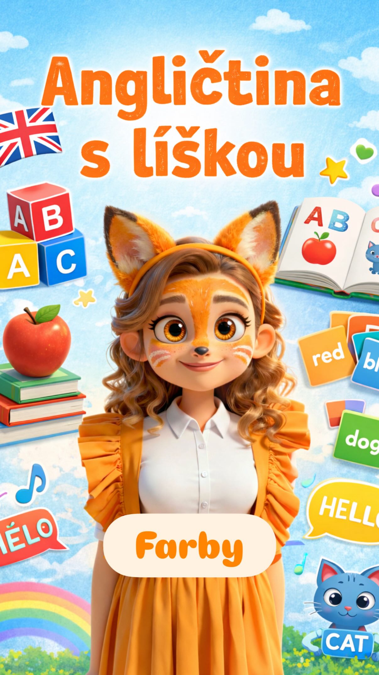 Hello kids! Poďme sa spolu učiť farby 😍
Kamaráti, nie len, že si spolu budeme spievať a tancovať, ale aj sa spolu niečo nové naučíme! Začíname farbami ❤️💙💚 Ďalšie video už čoskoro!
A aby sa vám lepšie učilo, pripravili sme pre vás aj krásny obrázkový workbook 😍 Nájdete ho na našom e-shope vo forme PDF.
Tešíme sa na spoločné učenie! Bye Bye 😍
#anglictina #predeti #english #vzdelavanie #zabava