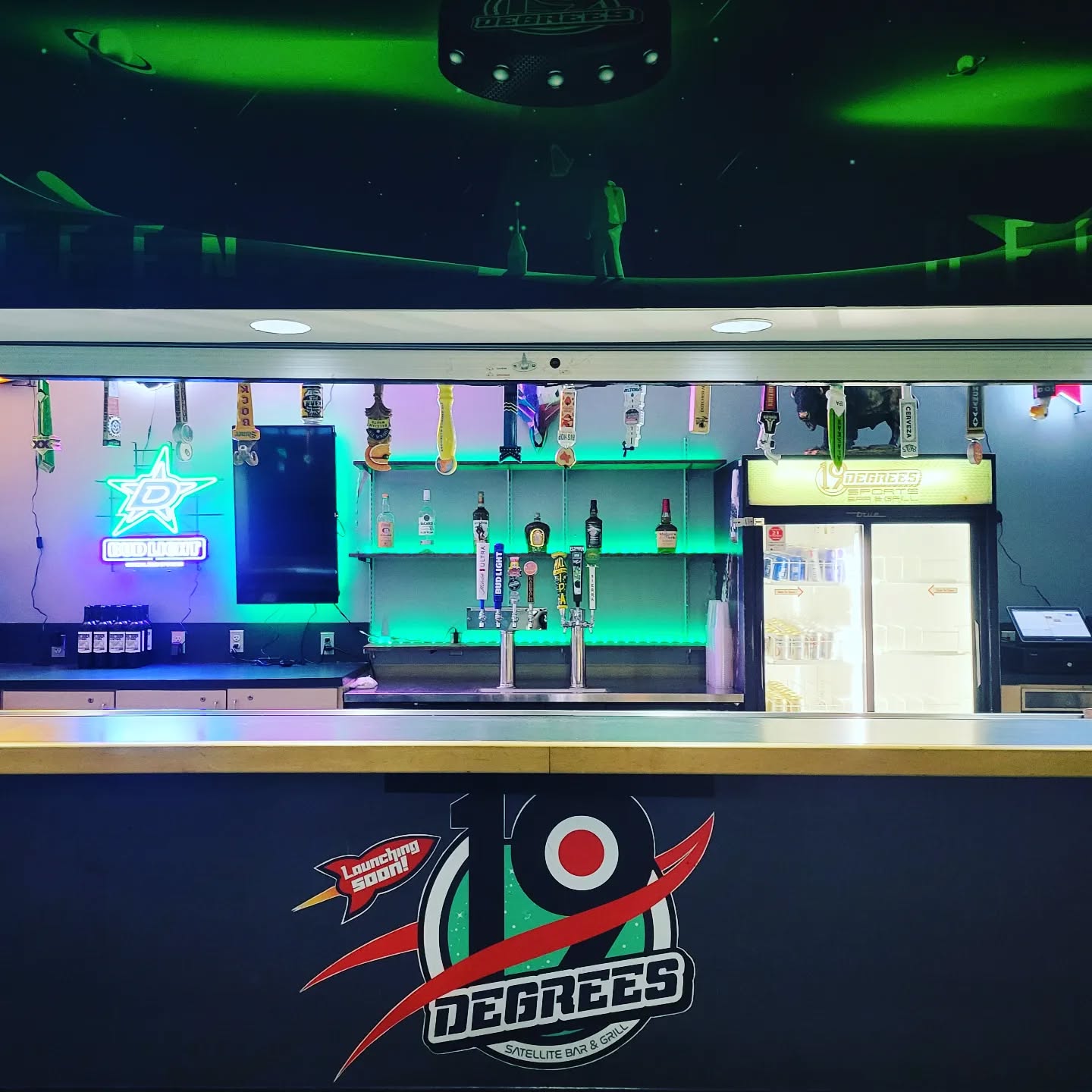 Soft opening in Euless today! 19% off all bar tabs through Sunday. Full selection will be here on the 26th. Hope to see some familiar faces to kick off the Heat's season tomorrow! #cheers