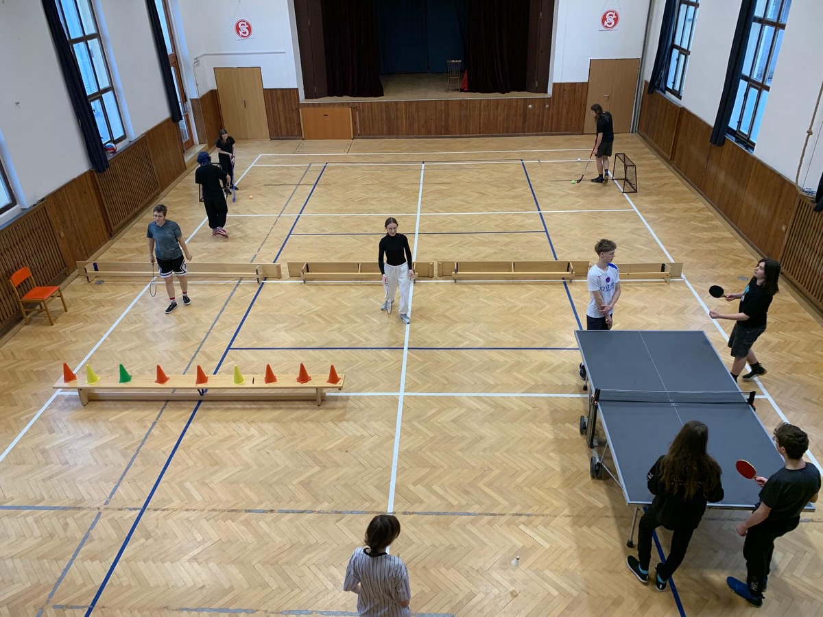 #SAZ v sokolovně 💪 #itg #gymnazium #sportazdravi #sportujem