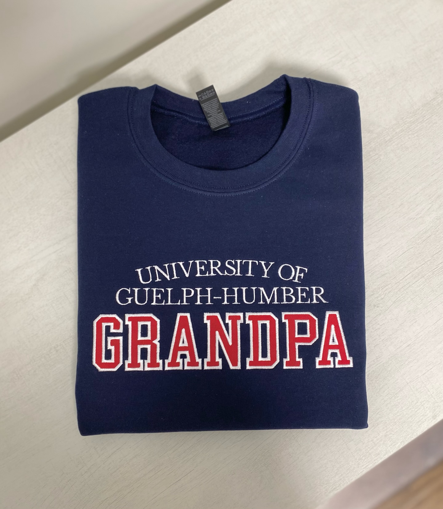 A custom crewneck from December - I love how it turned out! Interested in something similar? Message me for details!