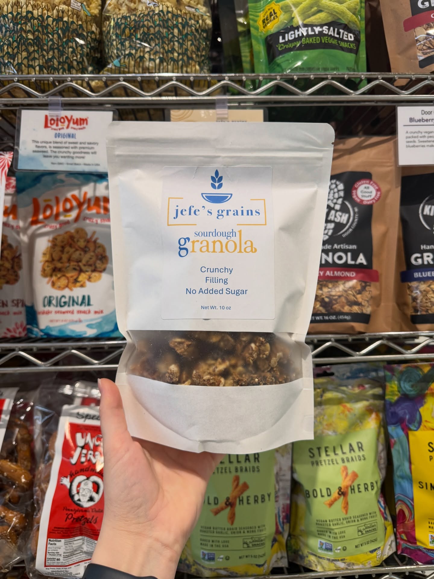 🚨 Live Sampling Alert 🚨
On Friday, February 27th, Jefe’s Grains Granola will be doing a live sampling at Glencoe from 11 am-1 pm.
And on Saturday 28th, they will be in Evanston, from 11 am -1 pm
Jefe crafts small batch, high-quality granola with a time-tested sourdough starter and the very finest ingredients
📍It’s Made in Evanston, Illinois