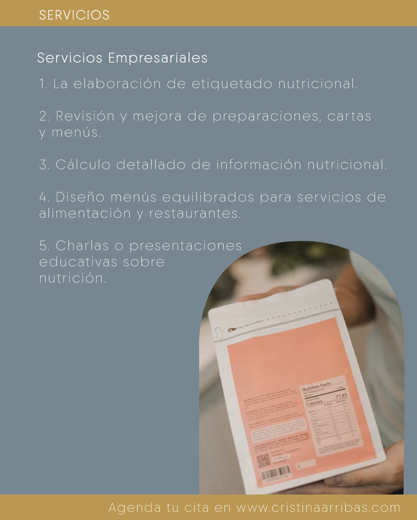 Agenda cualquiera de nuestros servicios en www.cristinaarribas.com o escríbeme por WhatsApp ✨