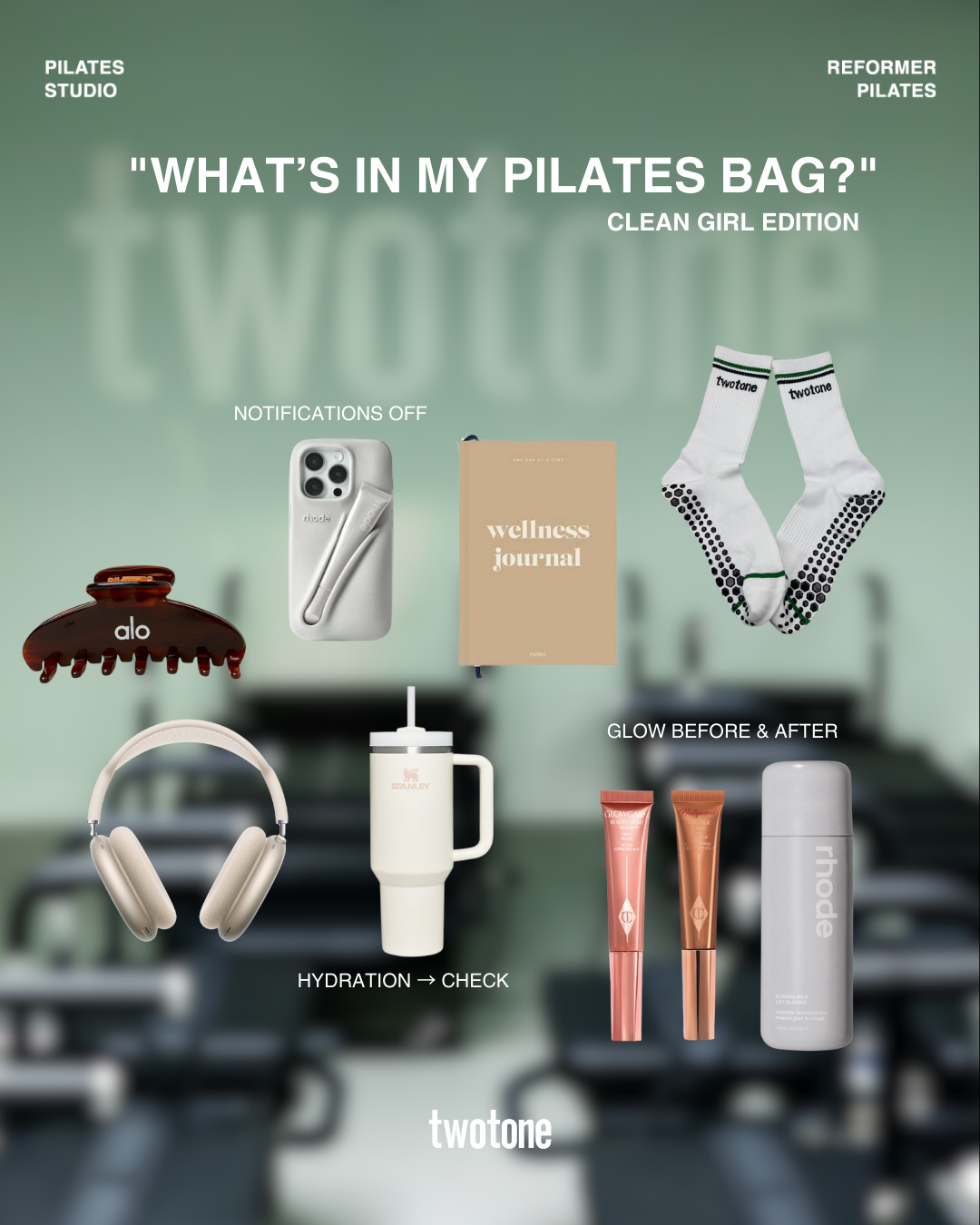 Clean bag. Clear mind. 🤍
Everything in its place before the first rep even starts.
Neutral tones, grip socks ready, notifications off.
Soft energy on the outside: serious core work on the inside. 💪🏽
#twotonepilates #pilatesamsterdam #reformerpilates