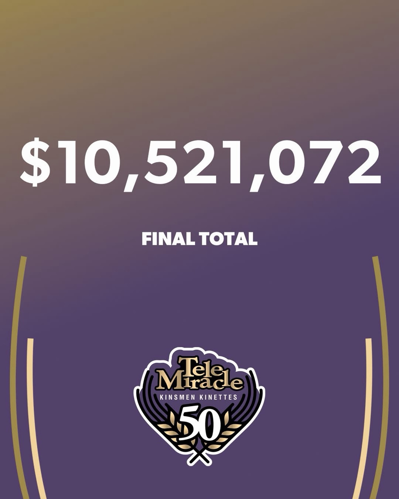 What an incredible milestone for @telemiracle.official
50 years of neighbours helping neighbours!
This year marked a record-breaking total raised, a true testament to the heart of Saskatchewan. For five decades, TeleMiracle has brought our province together to lift up families, provide vital equipment, and remind us all what community really means.
We are continually inspired by the generosity, compassion, and willingness to show up that defines this province. It was an honour for the Parkside Community Club to add $1,000 to this year’s total, standing alongside so many individuals, businesses, volunteers, and donors who made this historic year possible.
To everyone who donated, volunteered, performed, answered phones, or tuned in, thank you for proving once again that Saskatchewan shows up! Here’s to the next 50 years. 💙