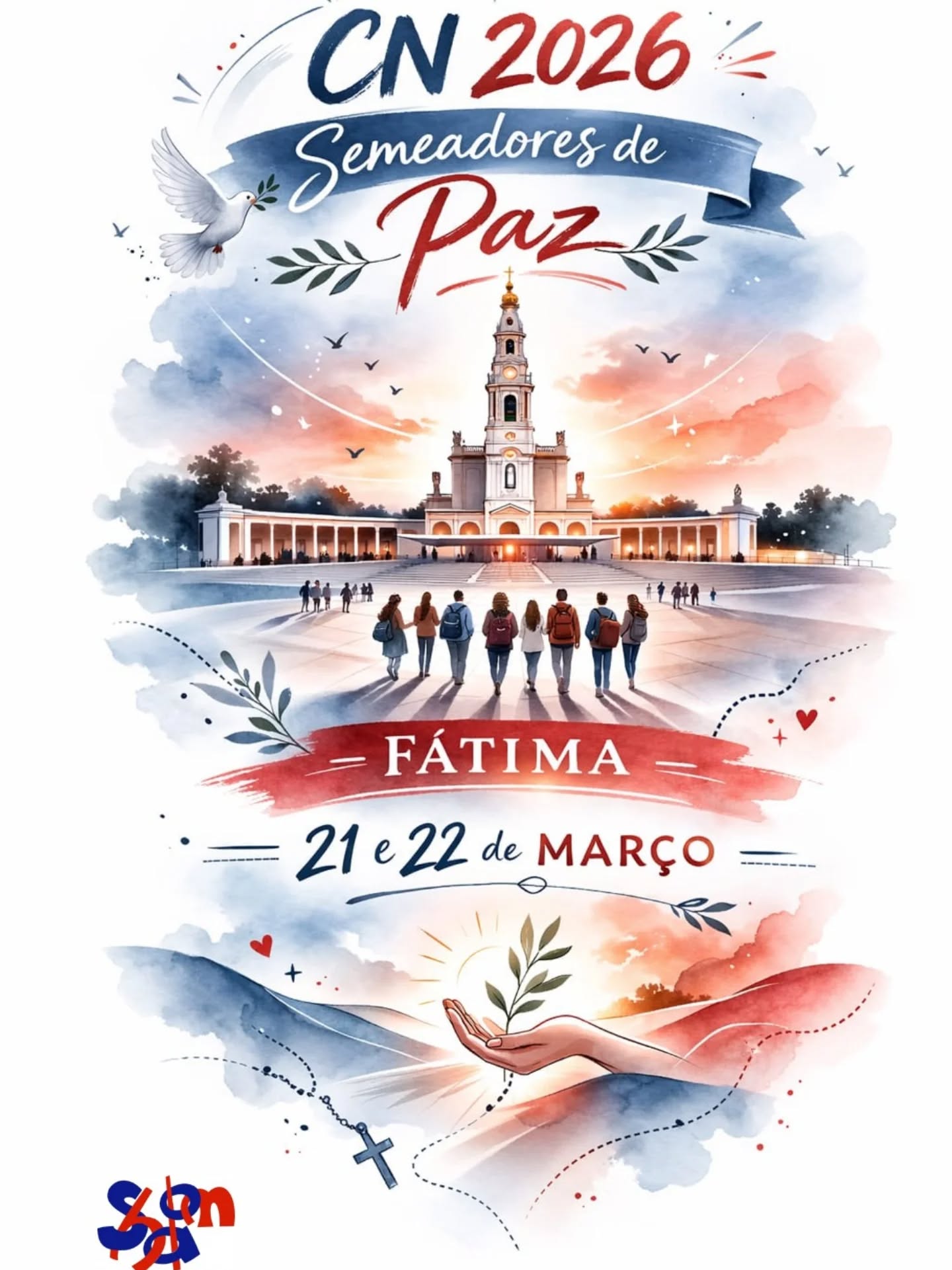 Shalom Amigos!!
As inscrições para o Convívio Nacional 2026 estão finalmente abertas!
Inscreve-te já no link da bio, e vem participar neste CN, em Fátima, juntamente com a Família Shalom.
Estamos à tua espera!
Abraço em Cristo ❤️💙
