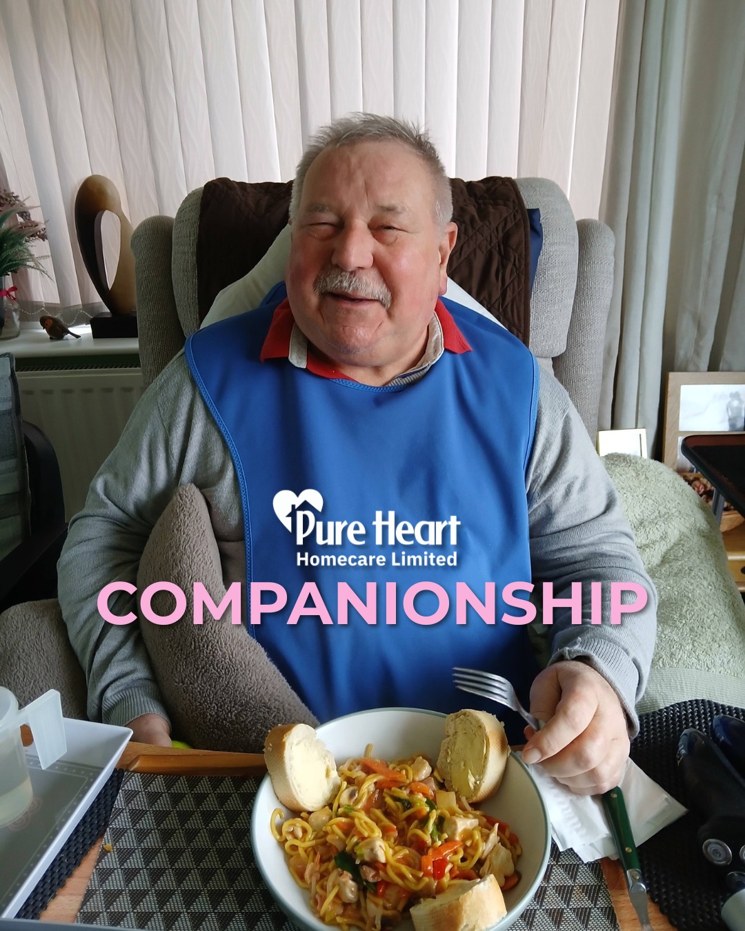 Companionship 💗
Recognising the significance of companionship and social engagement, our coordinators diligently pair clients with support workers who offer not only practical assistance with daily tasks, but also valuable companionship, meaningful conversation, and empathetic emotional support.
To find out more about companionship care visit purehearthomecare.co.uk 💗
#PureHeartHomecare #Companionship