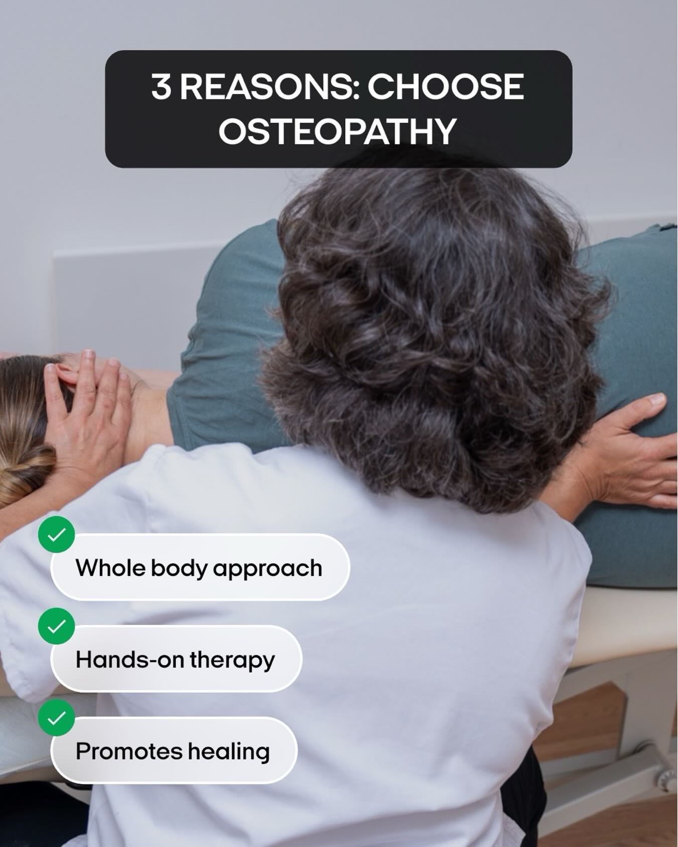 Patients often choose osteopathy because it offers hands-on, drug-free treatment that focuses on the root cause of pain rather than just the symptoms. It provides a thorough, whole-body assessment and personalized care tailored to the patient’s needs.Many people also value its ability to improve mobility, reduce discomfort, and support long-term recovery and prevention—not just short-term relief.#pilatespluslondon #osteopathy #pilates #functionalmedicine #personalisedmedicine