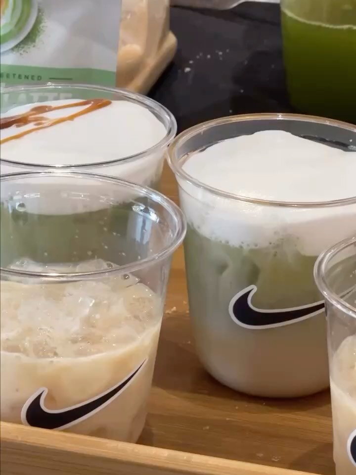 @aliciascoffee_aggastonmotel is the only way to go Matcha!