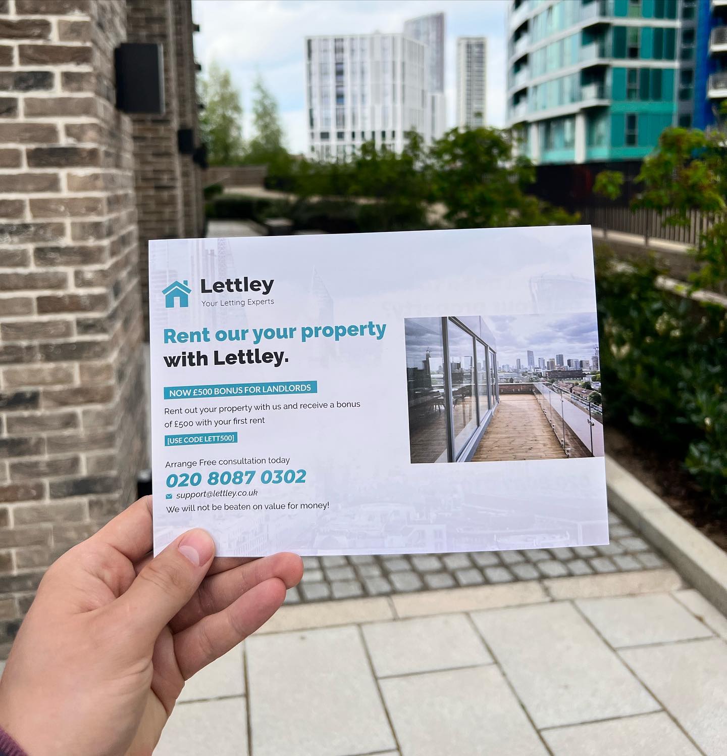 🏠£500 Offer for Landlords
Rent out your property with Lettley and enjoy our special offer ⭐️
#lettley #estateagentslondon #lettingslondon