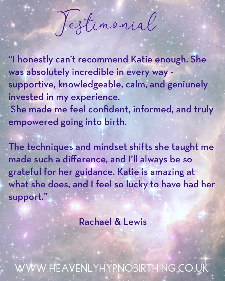 .
π New Client Testimonial π
Such lovely words from Rachael & Lewis, a lovely couple expecting their first baby very soon! π₯°
How would you like to feel 'confident, informed, and truly empowered going into birth'?!
I'm taking Spring bookings as we speak, do get in touch sooner rather than later to secure your preferred dates! πΈπ
.
.
.
#heavenlyhypnobirthing #clientreviews #hypnobirthingcourse #hypnobirthingsouthcoast #hypnobirthingsouthampton