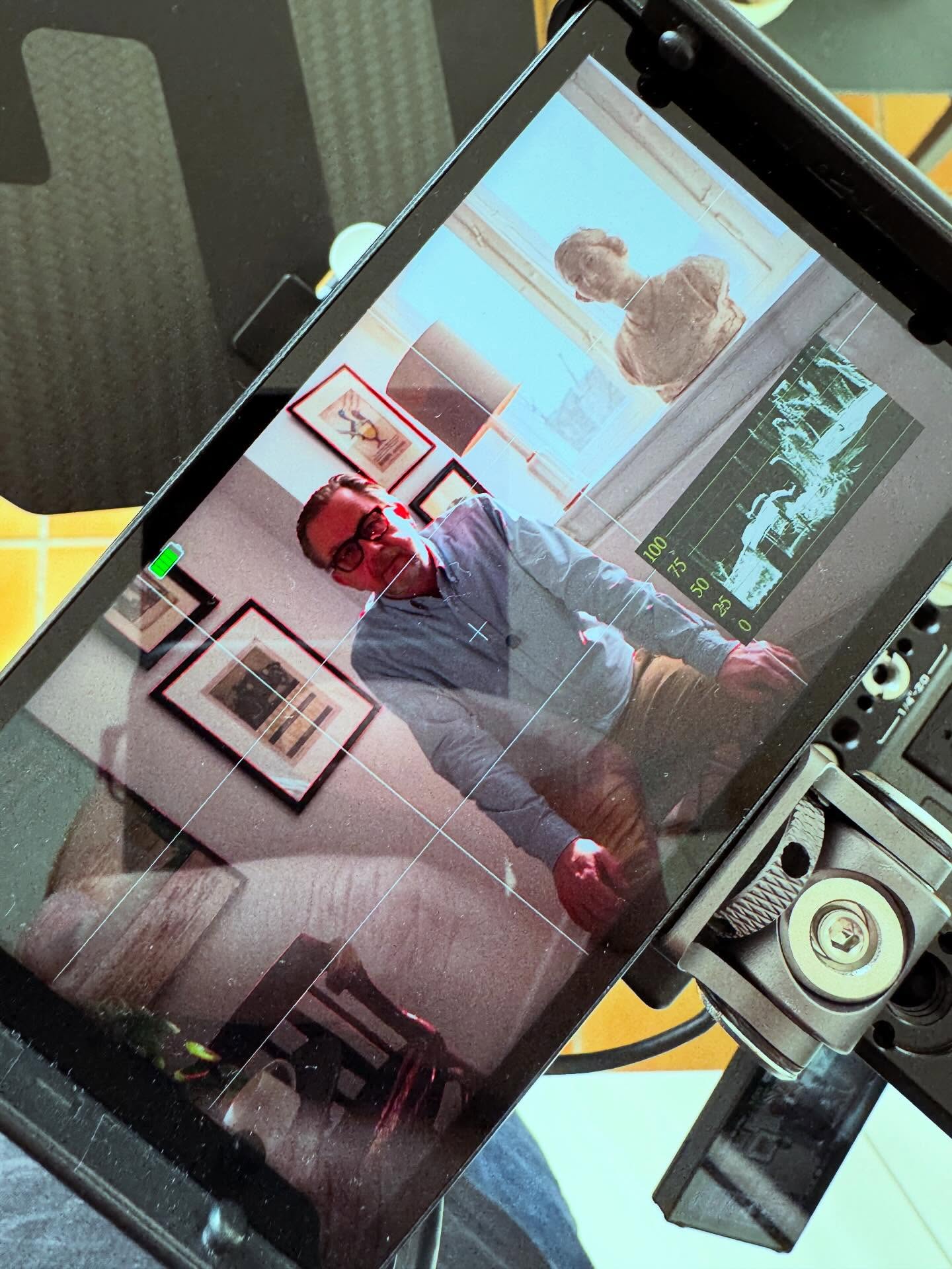 First day of filming for our first ever brand film, capturing our partners and clients in Copenhagen. Here’s our founding partner Michael recording his interview! #onetakewonder