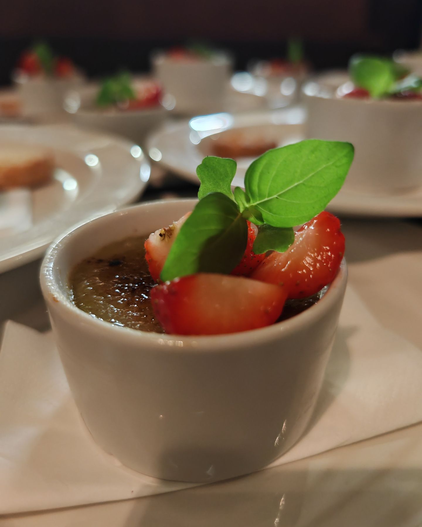 New Dessert alert - Pistachio crème brulee paired with an homemade coconut biscuit, beautifully creamy and full of flavour. Already out on 3 jobs this month.. #yorkcaterer #food #eatlocal #york #yorkvenues #homemade