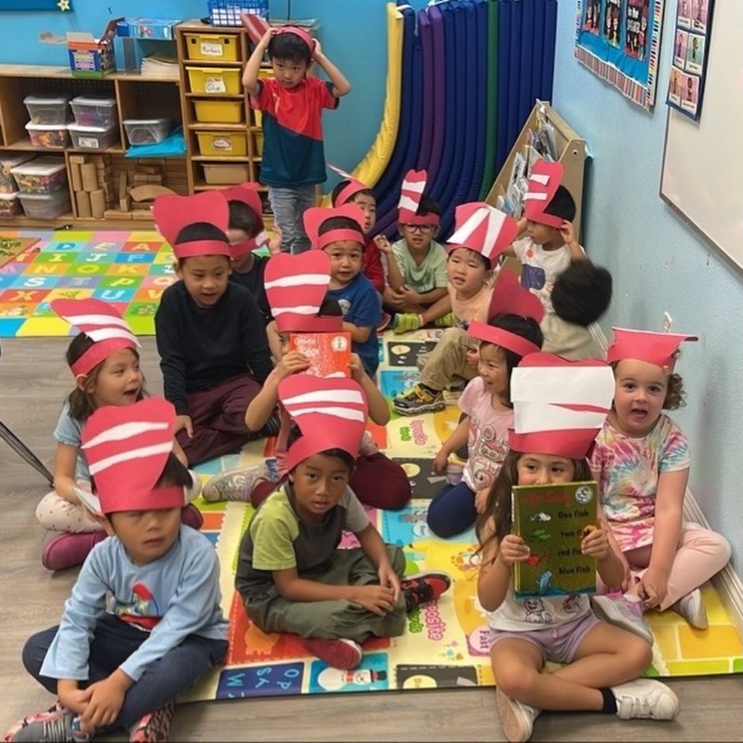 🎩📚 Yesterday we celebrated Dr. Seuss Day at Learning Lab Preschool!
Our students made their own Cat in the Hat hats, practiced cutting skills, and enjoyed story time together. ✂️
Cutting along lines helps strengthen fine motor skills, coordination, and the hand strength needed for writing later on.
Learning + creativity + a little Dr. Seuss magic. ❤️
#LearningLabPreschool
#DrSeussDay
#PreschoolLearning
#FineMotorSkills
#IrvinePreschool
LearningThroughPlay