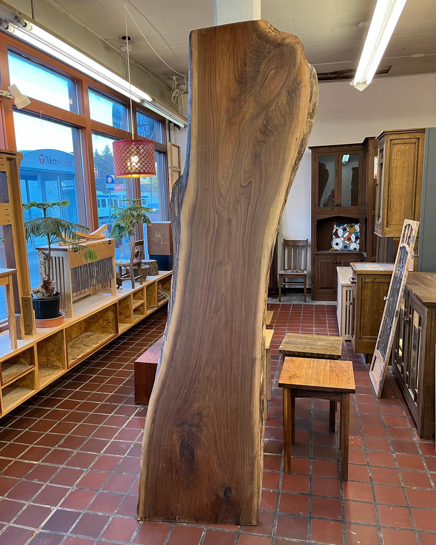 Sooo excited about this walnut slab! What should we make?