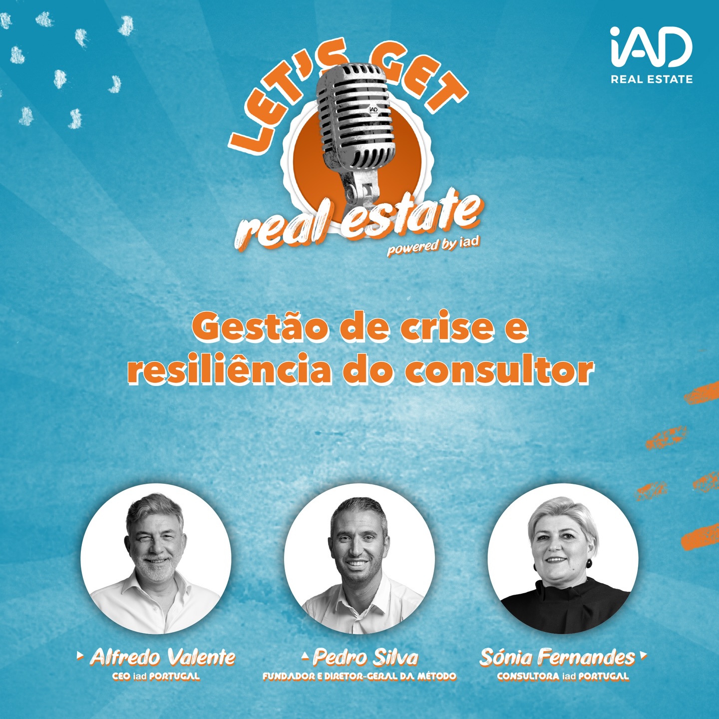Obrigado à IAD Portugal e ao Alfredo Valente pelo convite para participar no podcast “Let's Get real estate“, sobre o tema “Gestão de Crise e Resiliência do Consultor”, em colaboração com a Sónia Fernandes.
Foi uma boa conversa, honesta e de sentido prático! Espero que seja muito útil para quem, neste setor, trabalha com pessoas e desafios reais.
🎧 Episódio já disponível no YOUTUBE da IAD REAL ESTATE.