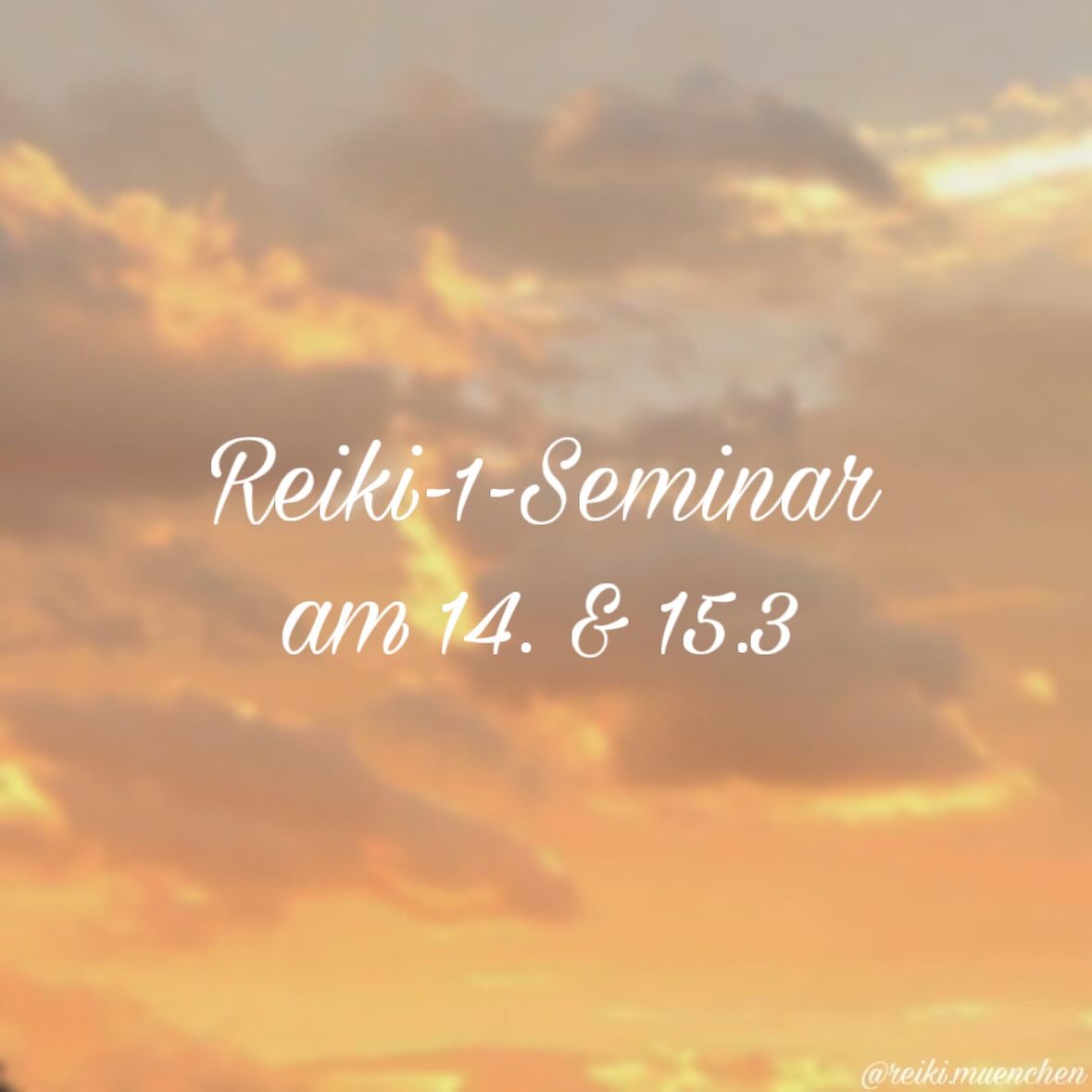Es sind noch 3 Plätze frei! Wer Interesse hat kann sich gerne über das Buchungssystem auf der neuen Website anmelden, ich freue mich!
#reiki #reikimünchen #reikiteacher #bogenhausen #praxis
