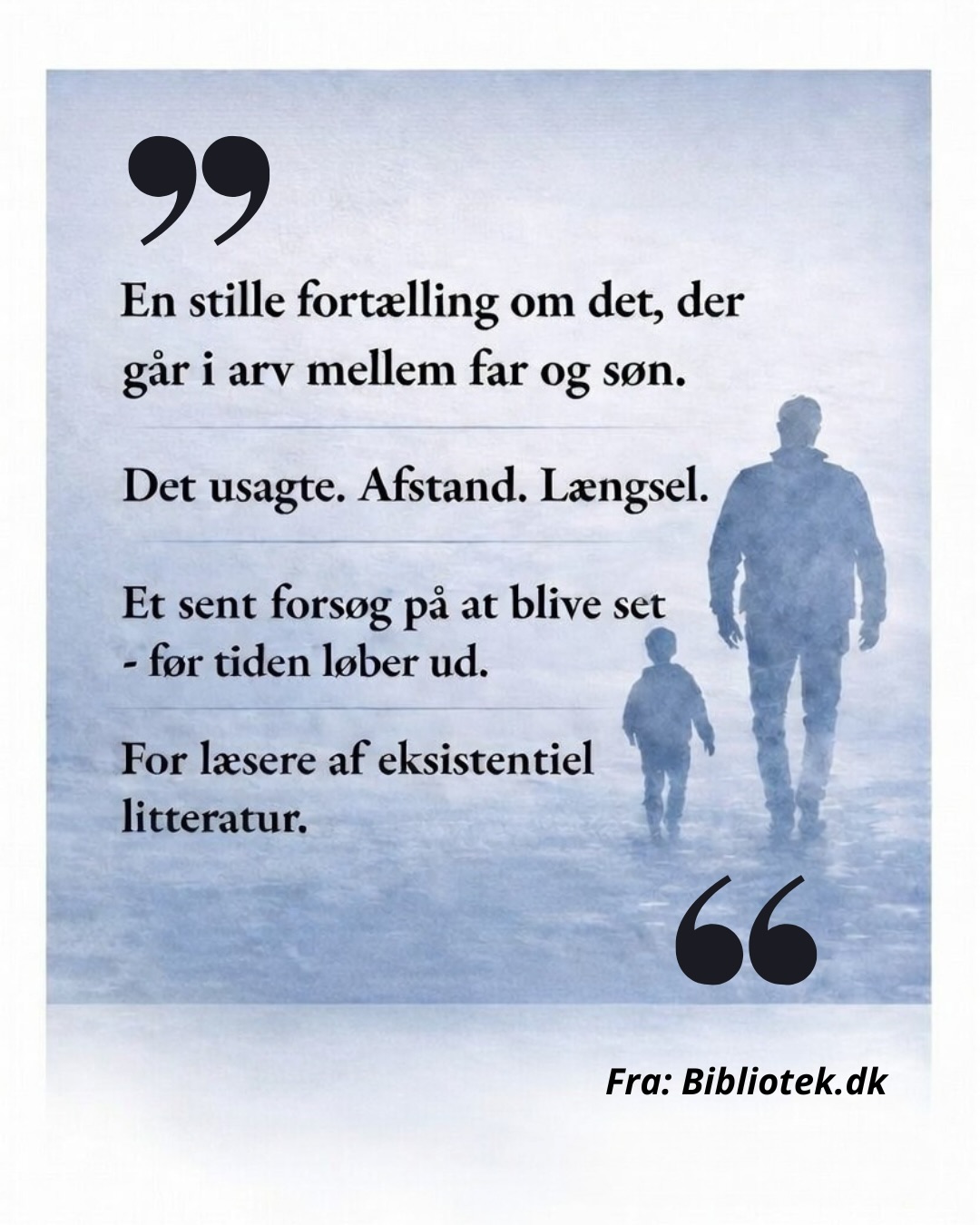 Få uger efter udgivelsen er Fars blå øjne allerede tilgængelig på flere danske biblioteker over hele landet. Udlånt. Reserveret. Med ventelister.
Det er sket uden at afvente bibliotekssystemets officielle vurdering (DBC’s lektørudtalelse) - alene fordi almindelige læsere har efterspurgt den.
Jeg glæder mig naturligvis til det officielle stempel, når det kommer. Men den her tidlige tillid - fra læserne og bibliotekarer - føles helt særlig. 💙
Og hurra. Foråret er så småt på vej. Vi har overlevet endnu en vinter 🌿
#litteraturdk #bogsnak #danskbog #forår #bookstagramdk