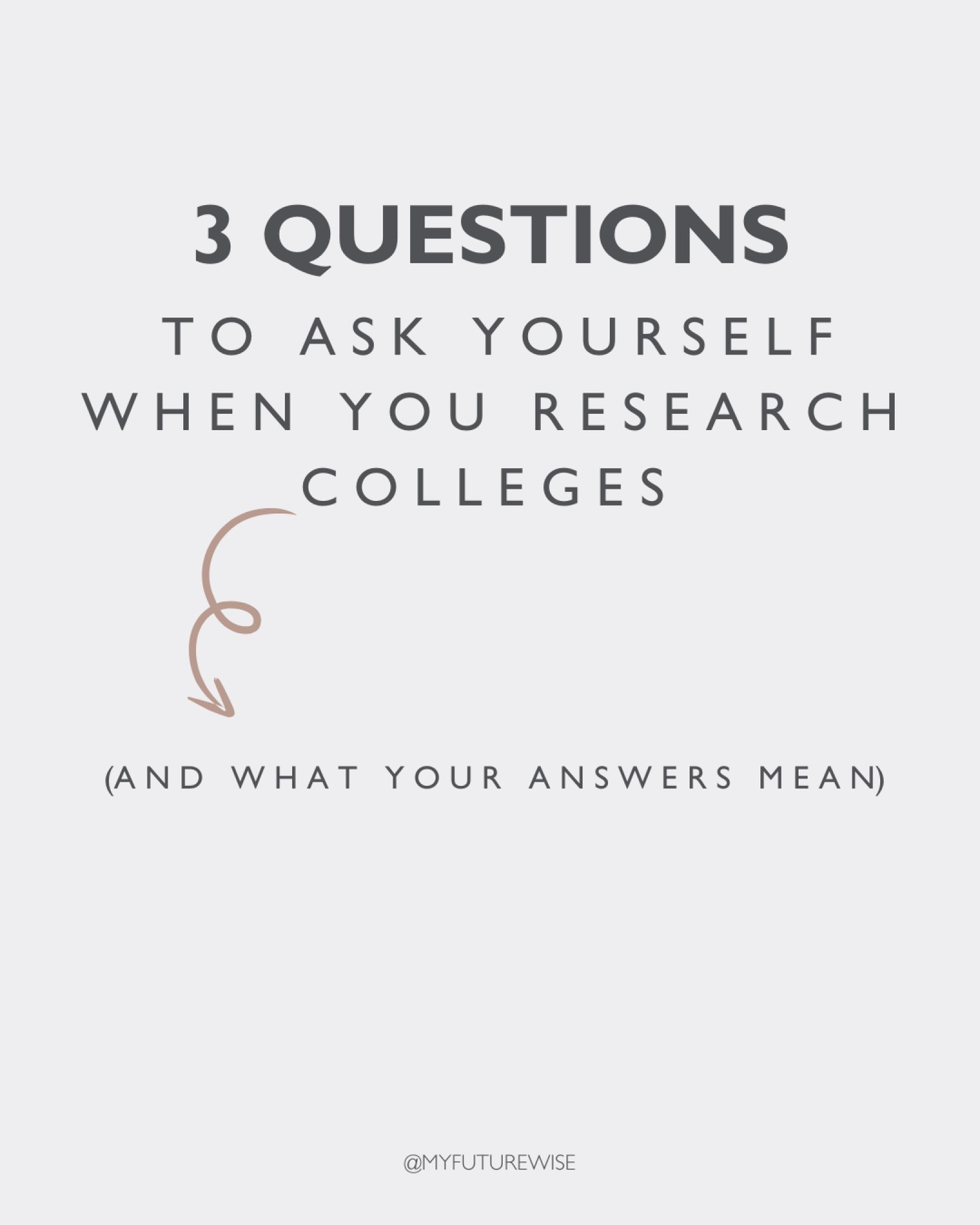 Asking the right questions is the key to discovering your “good fit” schools. 🔑
🤓 There are so many great questions to ask yourself while you engage in the research process. Here are just a few to get you started. Challenge yourself to think beyond the names that you’re familiar with, and instead to dig into what each college actually has to offer that aligns with your interests and goals.
#classof2026 #classof2027 #collegeadmissions #teenagerposts #teenlife #collegeprep #collegeready #studenthelp #teenparent #collegetips #schoolcounselorsofinstagram #schoolcounselor #collegeapplications #collegeapps #studentsuccess #parentinghighschoolers #collegeplanningforteens