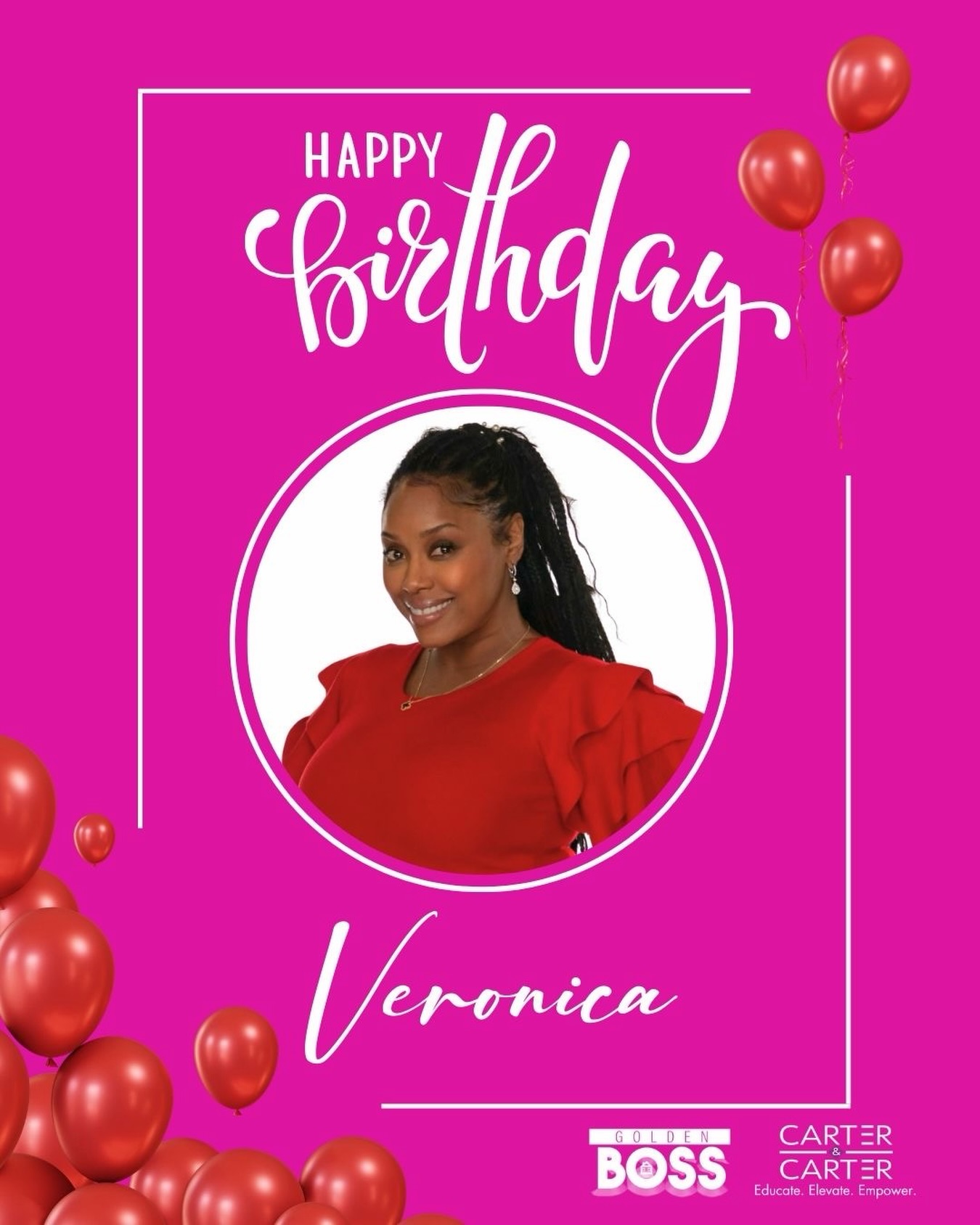 Happy Birthday, Veronica 🥳
February hits different for us.
Exactly two weeks apart. Same fire. Same drive. Same commitment to building something that lasts.
From high school memories to adulthood leadership… from our fathers being best friends to our families still connected - this bond is deeper than business.
Loyal. Steady. Solid.
I’m grateful for the history. Grateful for the partnership. Grateful for the way we continue to grow and build - personally and professionally.
This season is special. Installation. Celebration. Elevation. And we get to do it together.
Wishing you a year of expansion, peace, favor and overflow.
#HappyBirthdayVeronica #PiscesSeason #GoldenBoss #CarterandCarter