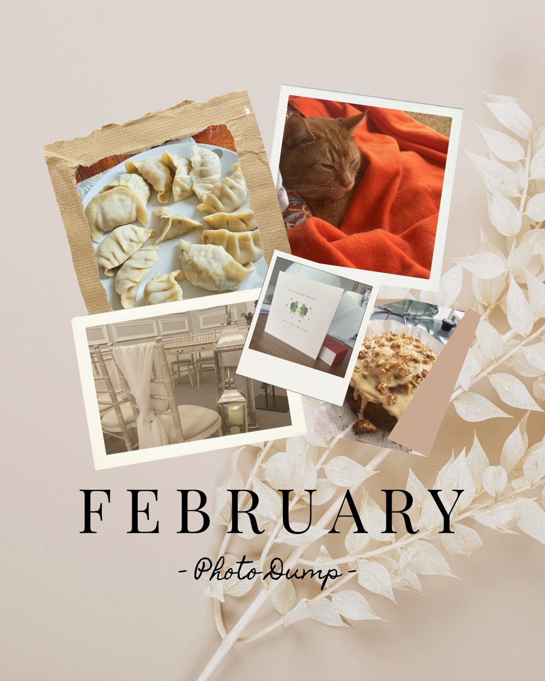 February Photo Dump 📸💕
What a short and sweet month! Thank goodness the first signs of Spring are just round the corner 🌞 Here is my month in snaps...
🍰 One of my new year's resolutions was to learn to bake so I did a lot of it! Coffee and walnut cake is one of my faves, next I'll be trying Danish pastry!
🏮 We celebrated Lunar New Year with my friends and made dumplings from scratch! We must have made around 100, it was delicious 🤤
💘 Valentines Day and our anniversary was also this month but this year it's a quiet one because...
💒 We officially started wedding planning! We've been building a list of venues to check out. Luckily, there are loads of beautiful places close to home.
😴 But to be honest, I spent most of my month being a social hermit, unapologetically cancelling plans to burrito in front of the TV...
What did you all get up to this month? See you all in March! 👋
#MonthlyWrapUp #PhotoDump #FreelanceLifestyle #PhotoDiary