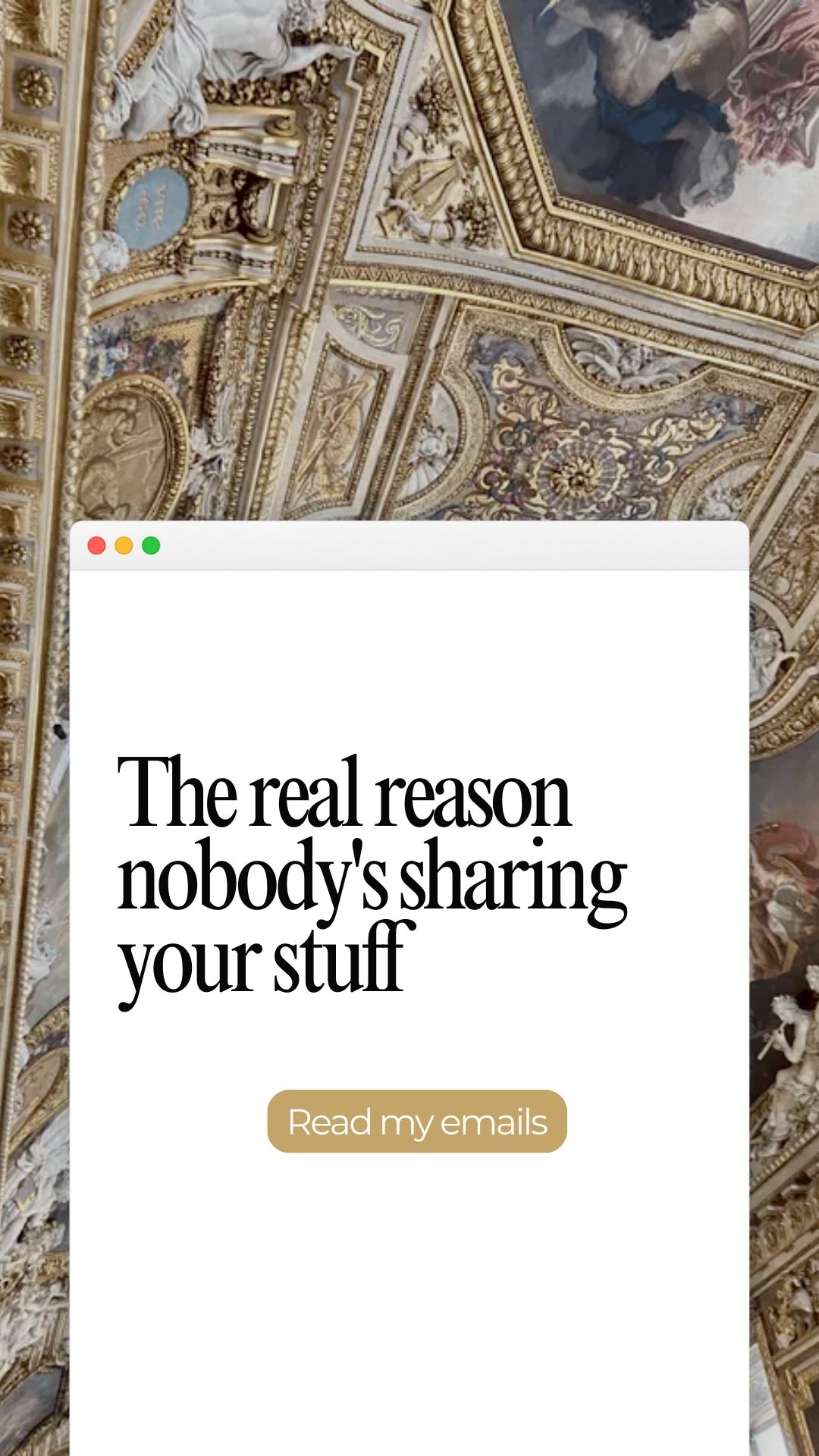 Most content isn’t bad.
It’s just not portable.
Nobody forwards a whole explanation.
They forward a line.
A screenshot.
A timestamp.
“Read this.”
That’s how referrals actually move now, quietly, in DMs and group chats while you’re refreshing your reach.
So the better question isn’t “how do I grow faster.”
It’s “can this survive without me explaining it.”
If your words don’t travel, you don’t.
Full thought went out in V’s Emails this week. Sing up for more in Link’s in bio.
#servicebusiness #contentstrategy #brandpositioning #personalbrand #brandingmomentum
