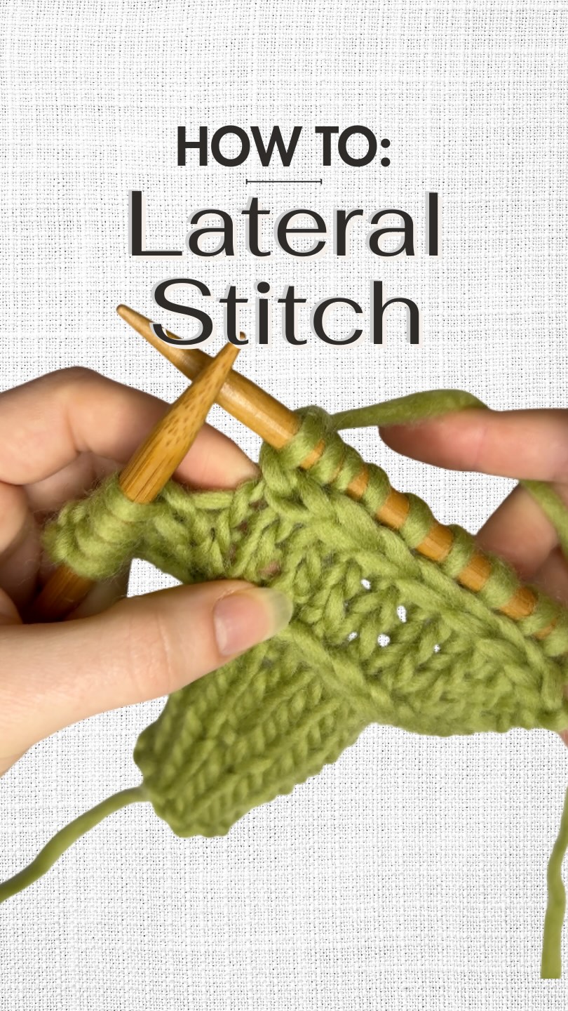 🪢 The lateral stitch, or Estonian Braid as some call, is a beautiful little stitch to break up different stitch patterns in your knitting or even just add some simple texture and elegance to a stockinette stitch knit. ✨
It’s super easy to work using only a combination of knit and slip stitches to move around the order of the stitches, so is great for adventurous beginners! 🤩
My top tips for working this technique:
🌷 Putting your left-hand needle tip into the second stitch on your left needle stops that stitch from being twisted before it’s knitted, which means a prettier and fluffier looking braid as you work it. Be sure not to skip that super important step.
🪴 It’s easy to lose your stitches at first, that’s why I use my left-hand index finger to kind of hold the loose stitch in place before I pick it back up with my right needle.
🌞 Don’t pull too tight, but don’t leave the stitches too loose either... for the neatest looking lateral stitch, try to keep tension even across your knitting as you work it. 😬 It’s boring I know, but working a swatch will help you get the hang of this technique so it looks stunning on your finished knit!
This technique features on my soon to be released Honey & Salt Capelette (check out my page to see it!), so if you’re looking for a textured knitting pattern to try it out on, keep your eyes peeled 👀
#knittingtutorial #texturedknits #learntoknit #knittingtechniques