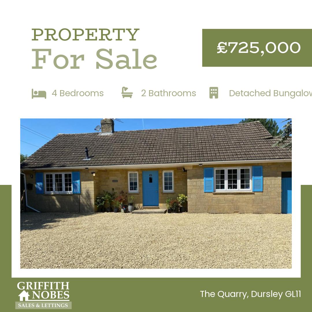 🏡For Sale 4 Bed Detached Bungalow🏡
📍The Quarry, Dursley GL11
The rear garden of this three bedroom detached bungalow provides a wonderfully secluded feel and generous space with established planting. Further benefiting from a one bedroom barn conversion on the grounds.
🏡 Detached bungalow with 4 bedrooms and 2 bathrooms
🌳 Secluded rear garden with established planting
🏠 Includes a one bedroom barn conversion
💰 Guide price of £725,000
📍 Located in The Quarry, Dursley GL11
https://psh.pt/4d2l8fzl
For more information please contact us via:
📞 | 01453 799938
🏡 #dursleybungalow #detachedbungalow #forsaledursley #spacioushomes #dursleyproperty