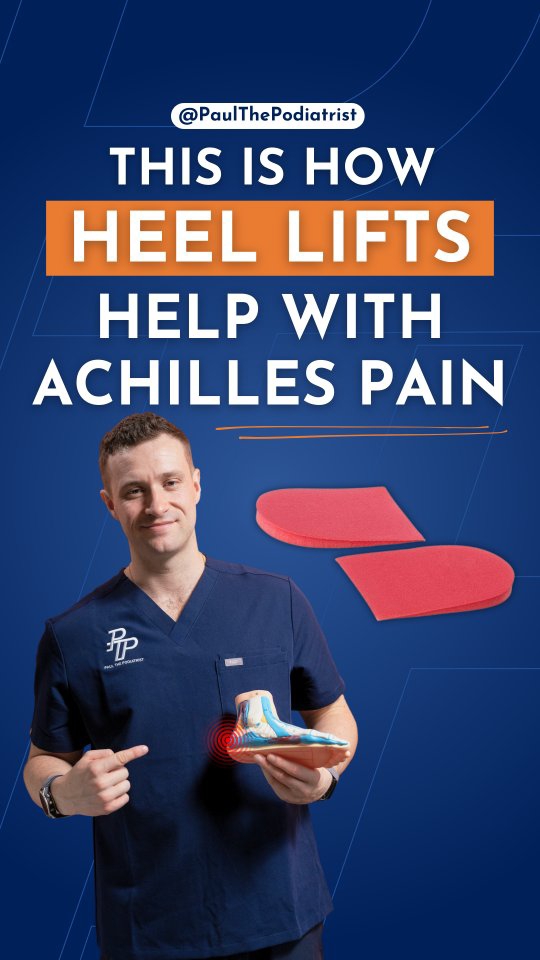 If you have pain in the back of your heel after activity or stiffness in the morning it will likely be Achilles tendinopathy and this is something you can implement to help from home.
Search Heel lifts on Shopee and Amazon to find the ones you want. This brand is called @formthotics