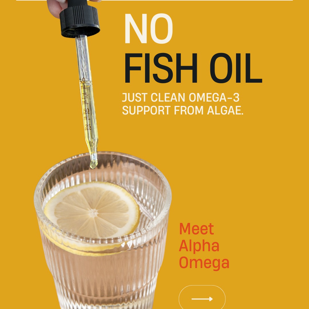 Not getting enough omegas?? You are not alone. Meet new Alpha-Omega! Made for everyone and no fish oil needed.
It is designed to support brain function, eyesight, and heart health.
Comment below " Omega" and I will send you $50 gift card to try yours today!
#plantbasedomega #omega