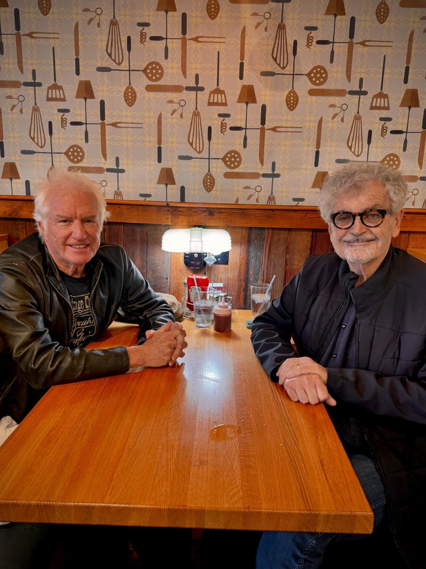 Breakfast with @bill_schnee at Big Bad Breakfast….. that’s a lot of “B’s” in one sentence😂😂😂… friends for half of a century and still working on music together for Jesus…. Blessed to have Bill’s skillful gifts applied to His tunes in me.