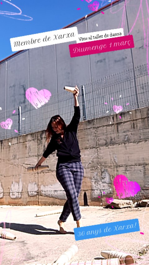 T'espero a la Festa del 30 anys de la @fundacioxarxa al meu taller de dansa familiar per infants de 0 a 3 anys titulat "La petita muntanya"
No Hi pots faltar!