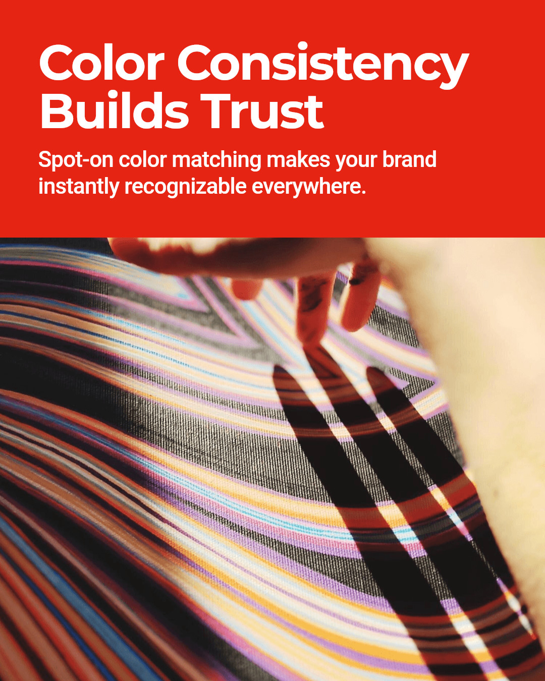 Precision color matching ensures every print piece looks consistent and instantly recognizable, building trust and professionalism across all your materials. Want your brand to pop with perfect color every time? Visit the link in our bio to get started!