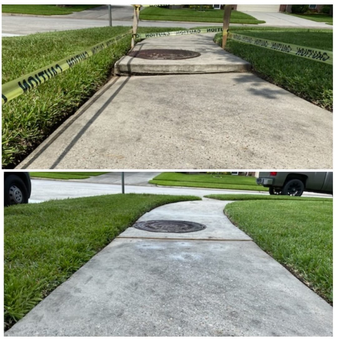 Another dangerous trip hazard repaired!
www.corsairconcrete.com