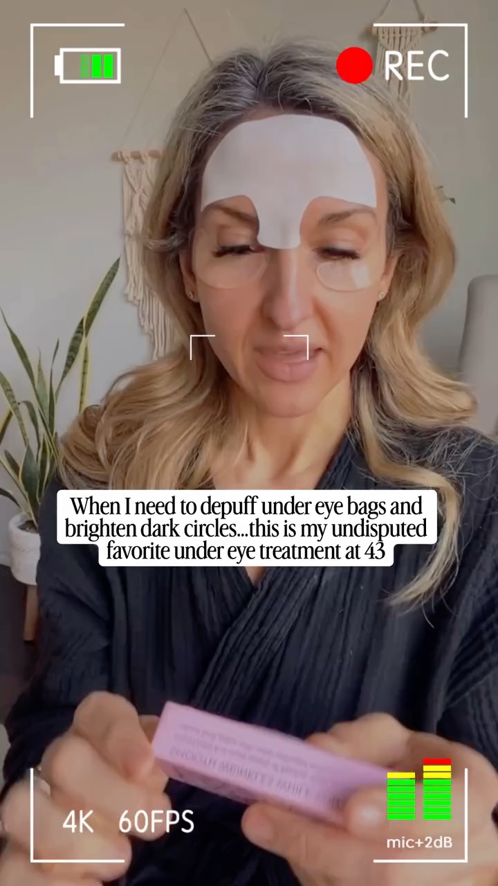 My undisputed favorite under eye treatment. And I’ve tried a lot.
These under eye gels are on a completely different level than anything else out there.
They’re made from cactus collagen, aloe, niacinamide, and hyaluronic acid.
The entire gel is made from absorbable ingredients, which is why they’re thicker, more hydrating, and actually work.
If you have: Puffiness, dark circles, under eye bags, fine lines… you’re gonna want to try these.
Bonus, they’re reusable if you have our rose water hydrator, just spray them and keep them in the fridge.
They’re reusable 3 to 5 times, but I’ve personally used mine up to 7 times.
If you’ve tried these under eye gels from Frownies, let me know what you think!
And yes, when you first wear them they may slide down a little because they are so thick. But after the first use, you’ll be able to wear them and go about your day.!
#undereyes #FrowniesCanada #soothingeyegels #eyegels #finelines #puffyeyes #darkcircles