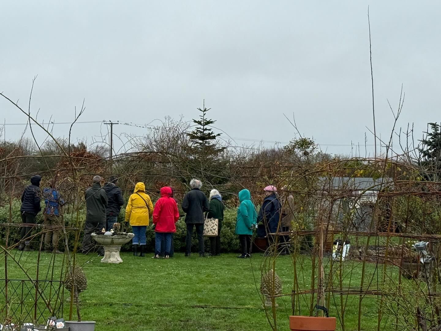Not the best weather but the hot drink and slice of homemade cake certainly helped! Another successful pruning workshop done ✔️ if you’re interested in joining one of our four remaining workshops then you can find all the info on our website, link in bio!
#gardeningclass #gardeningchichester #gardenidea #rosepruning