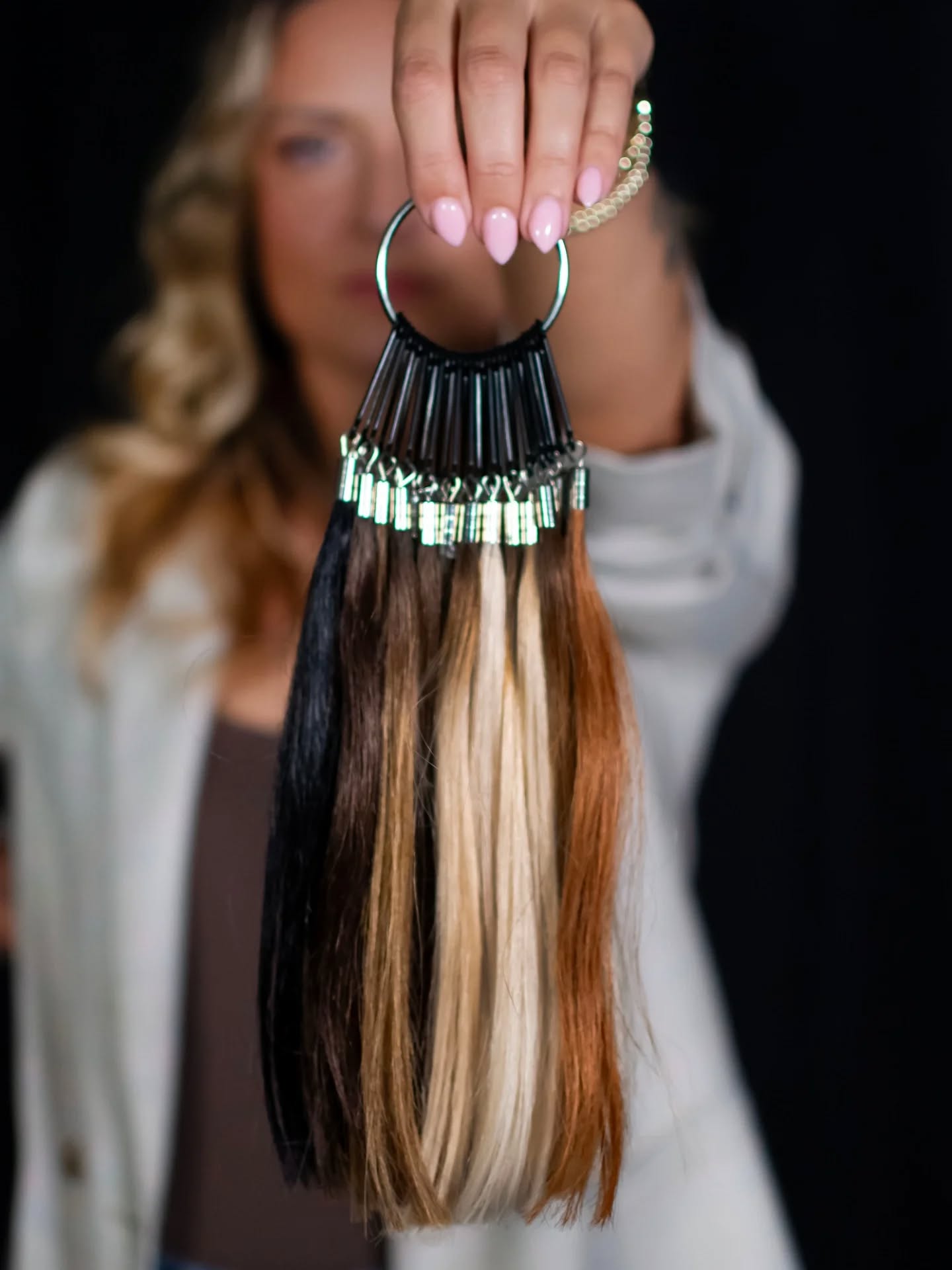 Your hair, but make it more. ✨ Extensions aren't just about length — they're about giving you the volume, thickness, and confidence you've always wanted. Whether you're dreaming of waist-length waves or just want a little extra fullness, we've got you covered. Book your extension consultation today and let's build your dream hair together. 🖤