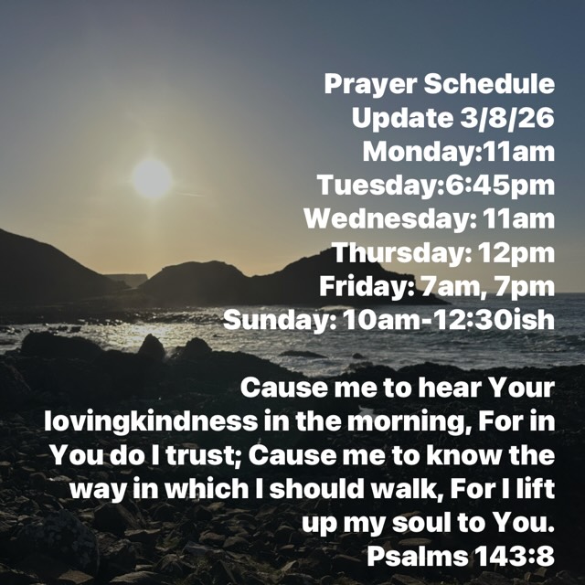 For updates and full schedule go to
www.lighthop.org
Lighthouse of Prayer
1011 N 26th St
Kalamazoo, MI 49048
Streaming link at www.lighthop.org
Not forsaking the assembling of ourselves together, as is the manner of some, but exhorting one another, and so much the more as you see the Day approaching. Hebrews 10:25
Brethren, pray for us.
1 Thessalonians 5:25
