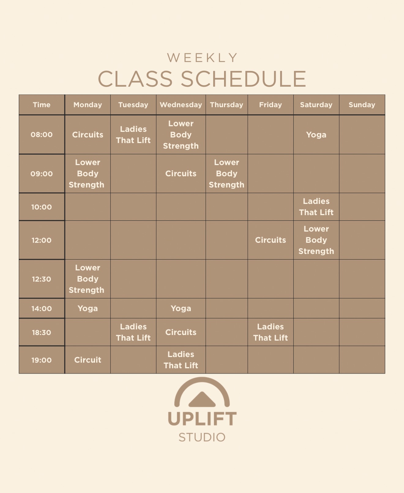 Class timetable update 👇
From next week, our morning classes are changing, and they’re now live and ready to book.
Evening crew… don’t panic. Your sessions are staying exactly the same 🙌
If you’ve been waiting for a better morning option, this is your window. Have a look at the updated timetable, lock your space in, and get it in the diary.
All classes are available pay-as-you-go, or you can join as a class member for the best value across the month.
You can book your PAYG slot through the website in our bio
#upliftstudio #staplehurstfitness #kentfitness #fitnessclasses #staplehurst
