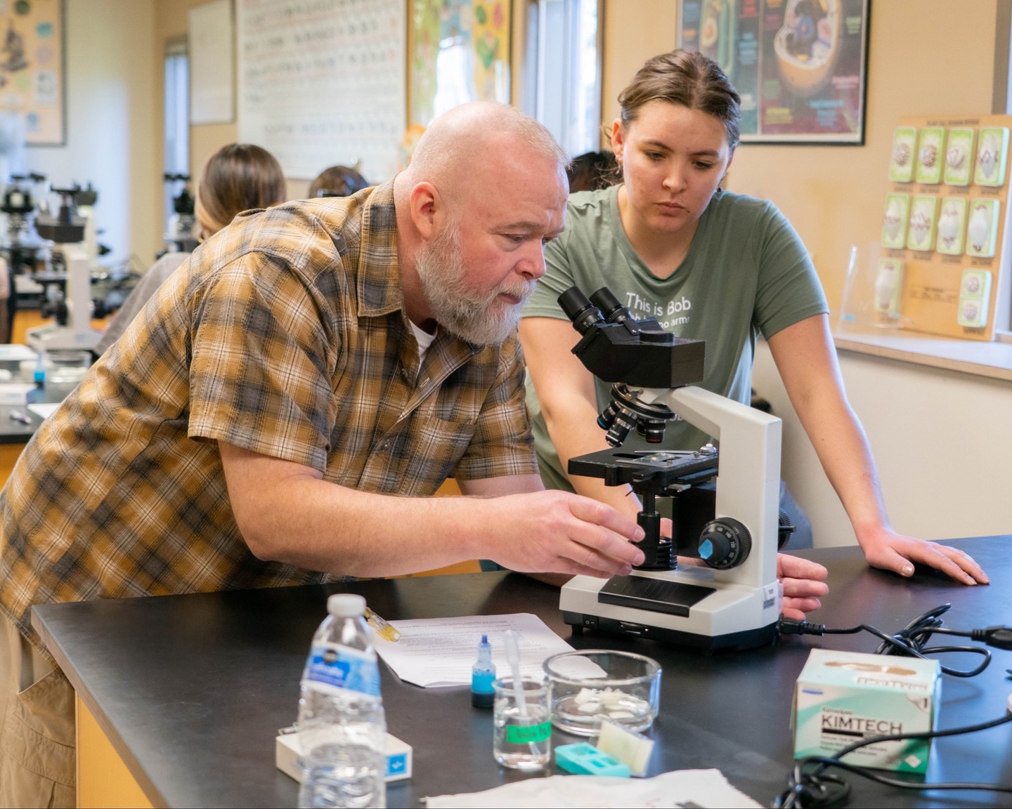 Just a few shots of our Beacons hard at work in the classroom! 🍎🧠