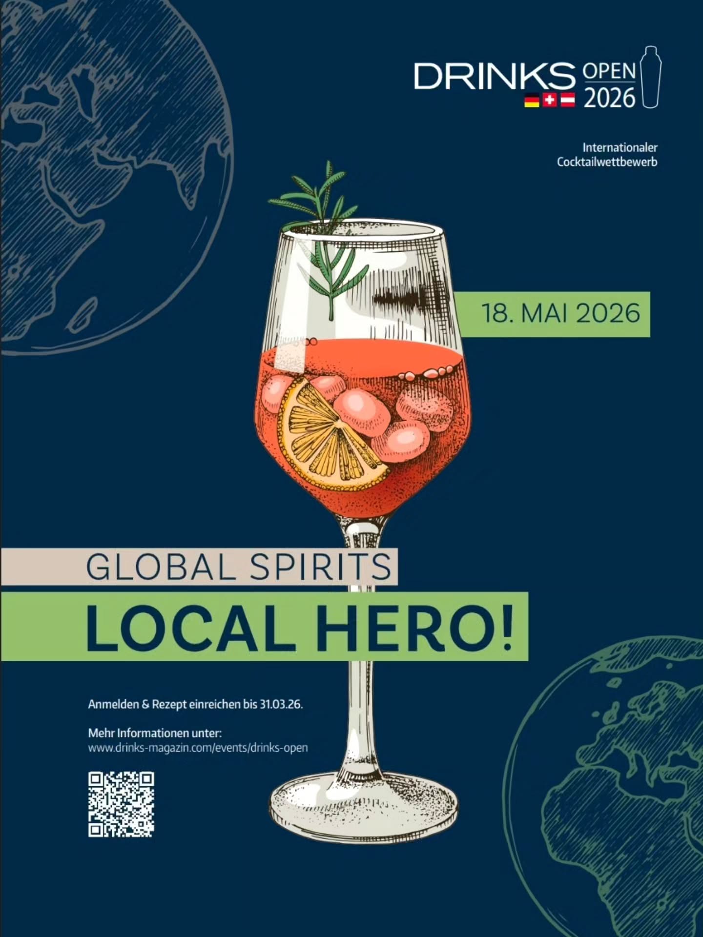 Drinks Open 2026
Global Spirits / Local Hero !
https://www.drinks-magazin.ch/events/drinks-open