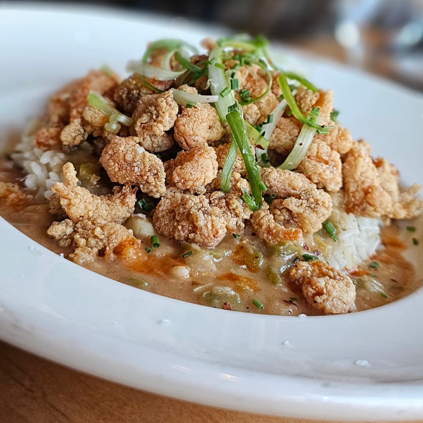 POPCORN CRAWFISH ETOUFEE
crispy fried crawfish tails, creole etoufee, popcorn rice, scallion
FRENCH TOAST SAUSAGE SMASH SAMMY
Pig Rock breakfast sausage, maple bacon, brie, fried egg, brioche french toast, hash browns
TUNA POKE BOWL
wasabi soy marinated tuna, sushi rice, cucumber, pickled ginger, carrots, bang bang sauce, avocado, wonton crisps
#food #foodie #foodporn #instafood #foodphotography #foodstagram #foodblogger #yummy #foodlover #delicious #instagood #love #healthyfood #restaurant #homemade #dinner #foodies #foodgasm #lunch #like #cooking #tasty #follow #foodpics #instagram #healthy #chef #dessert #bhfyp #breakfast