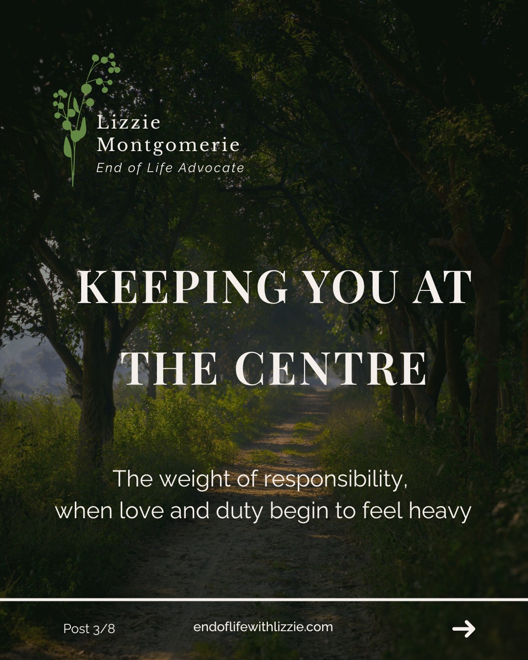 Sometimes the weight doesn’t arrive all at once.
It builds quietly - through phone calls, decisions, forms, and the steady sense that you are now the one holding so much together.
If you are walking alongside someone you love right now, and it feels heavier than you expected… you are not failing.
You are responding to something that asks a great deal of the human heart.
Support isn’t about taking over.
It’s about having someone stand beside you while you carry what matters most.
My messages are always open if you need a gentle place to land.
#KeepingYouAtTheCentre #EndOfLifeDoula #CarerSupport #HoldingSpace #YouAreNotAlone