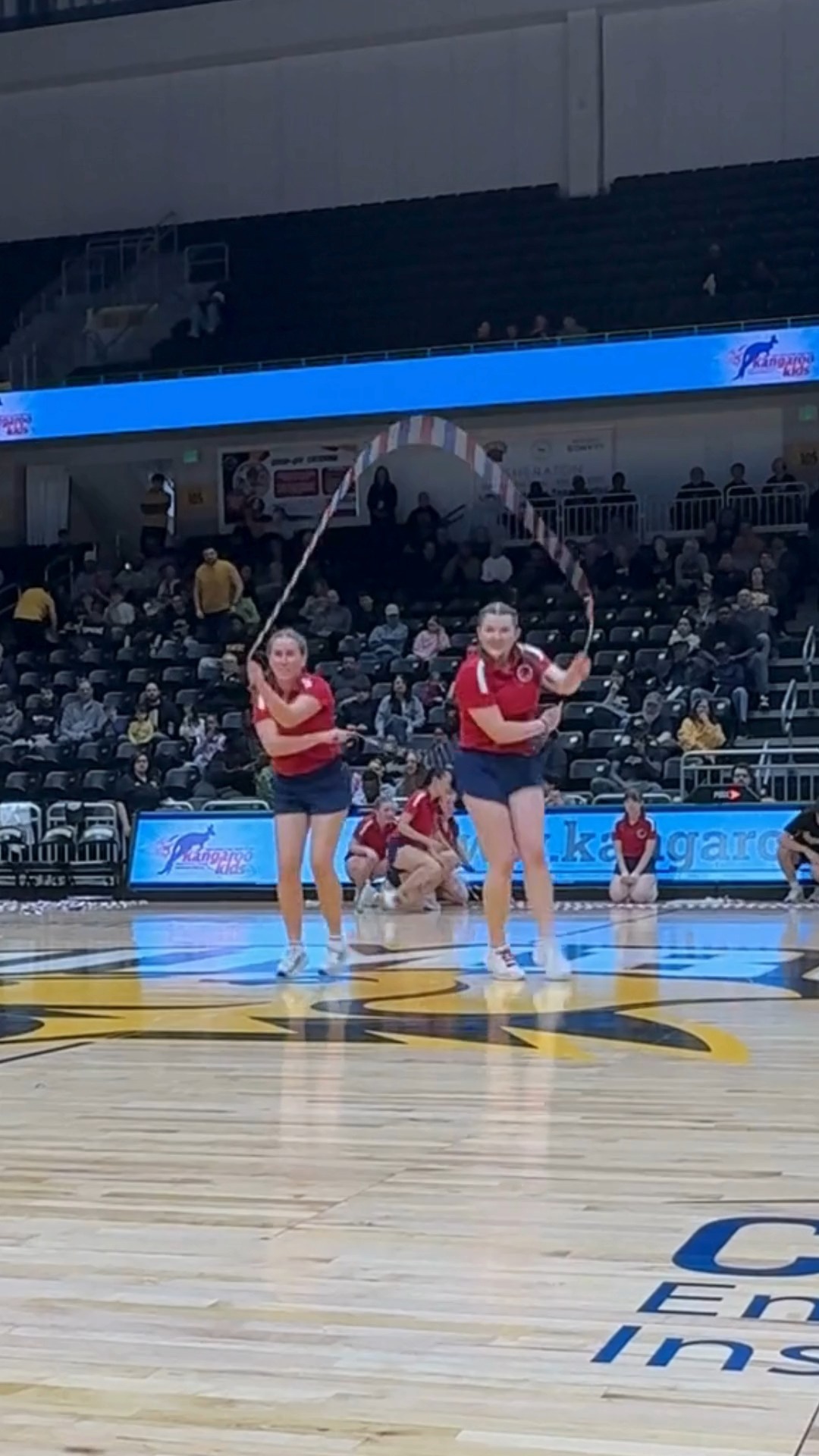 #wheelwednesday a wheel routine performed at our UMBC halftime show!