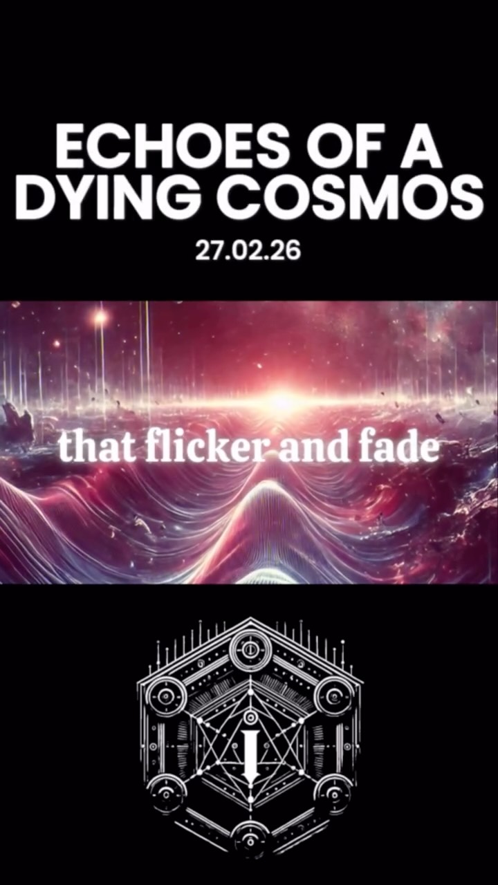 TOMORROW 🔥
The final transmission.
The last echo of a fading universe.
Echoes of a Dying Cosmos
Out tomorrow.
Pre-save → https://tratore.ffm.to/dyingcosmos
Link in bio
#EchoesOfADyingCosmos #Impluvium #MetalRelease